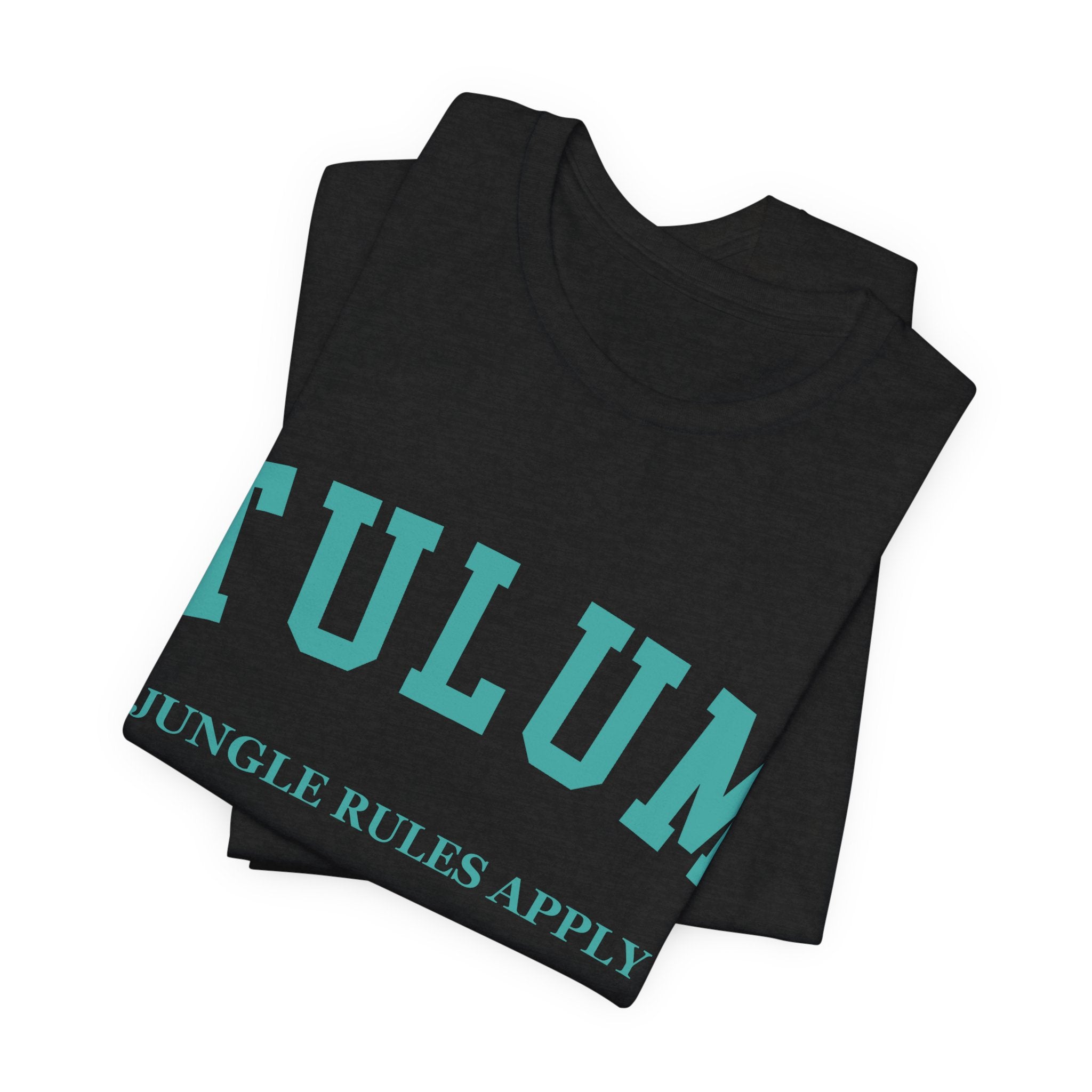Tulum Collegiate — 100% Cotton Premium Unisex T-Shirt | BY CHARLES
