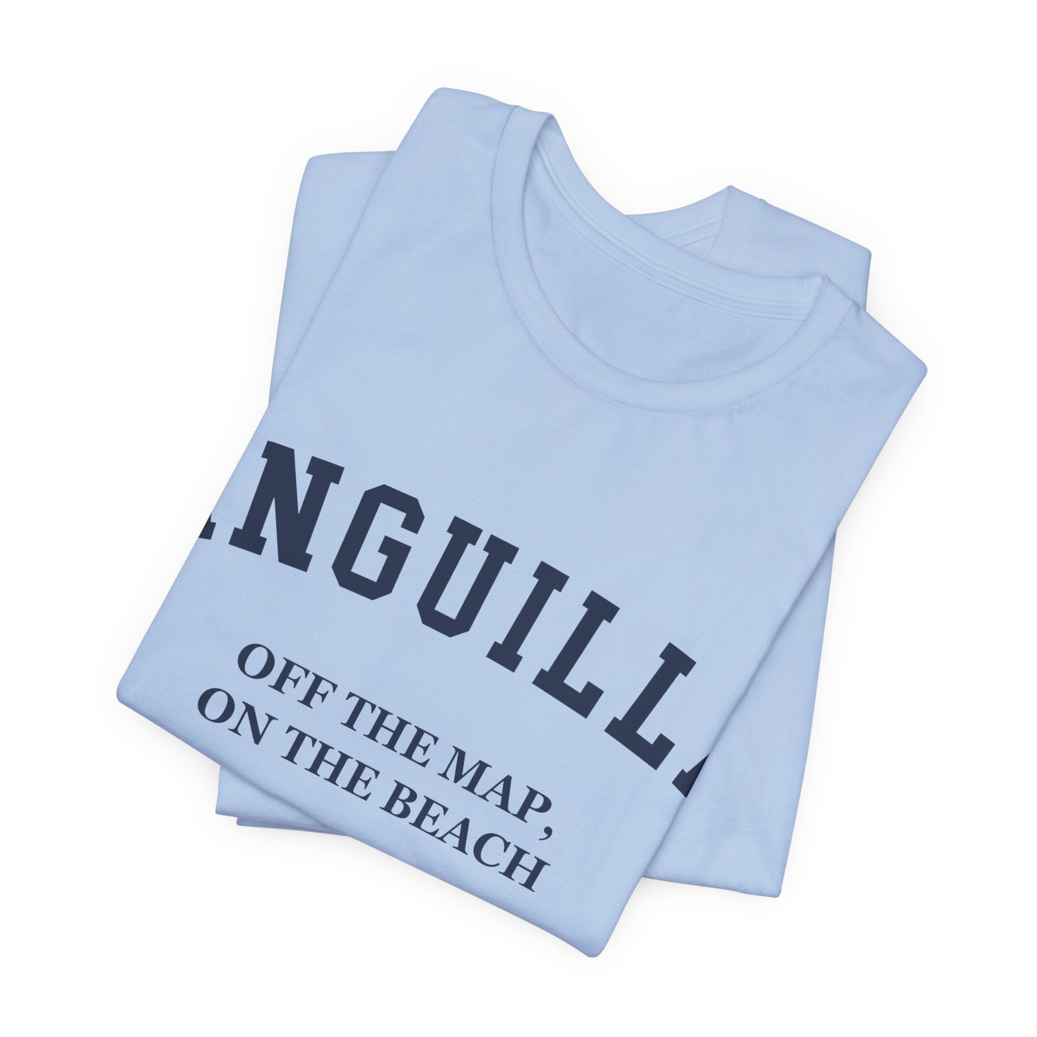 Anguilla Collegiate — 100% Cotton Premium Unisex T-Shirt | BY CHARLES