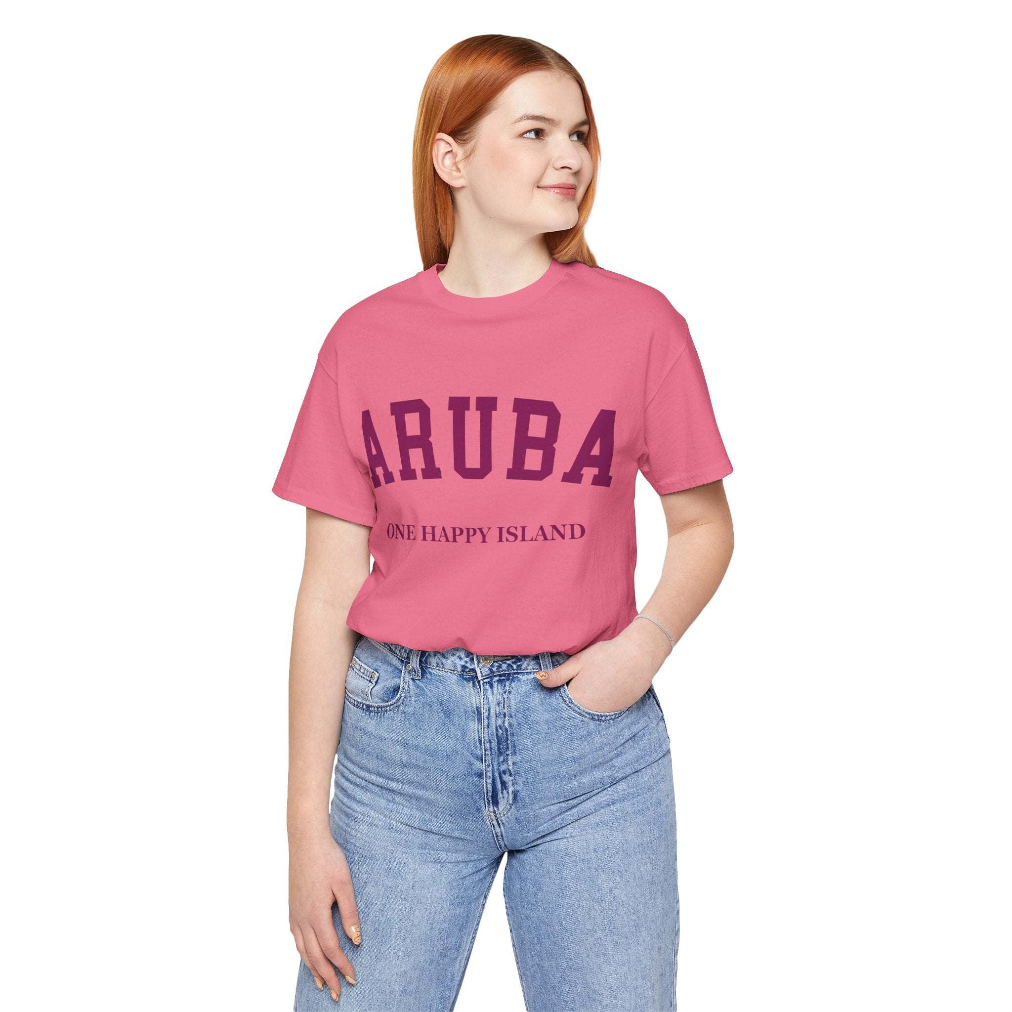 Aruba Collegiate — 100% Cotton Premium Unisex T-Shirt | BY CHARLES