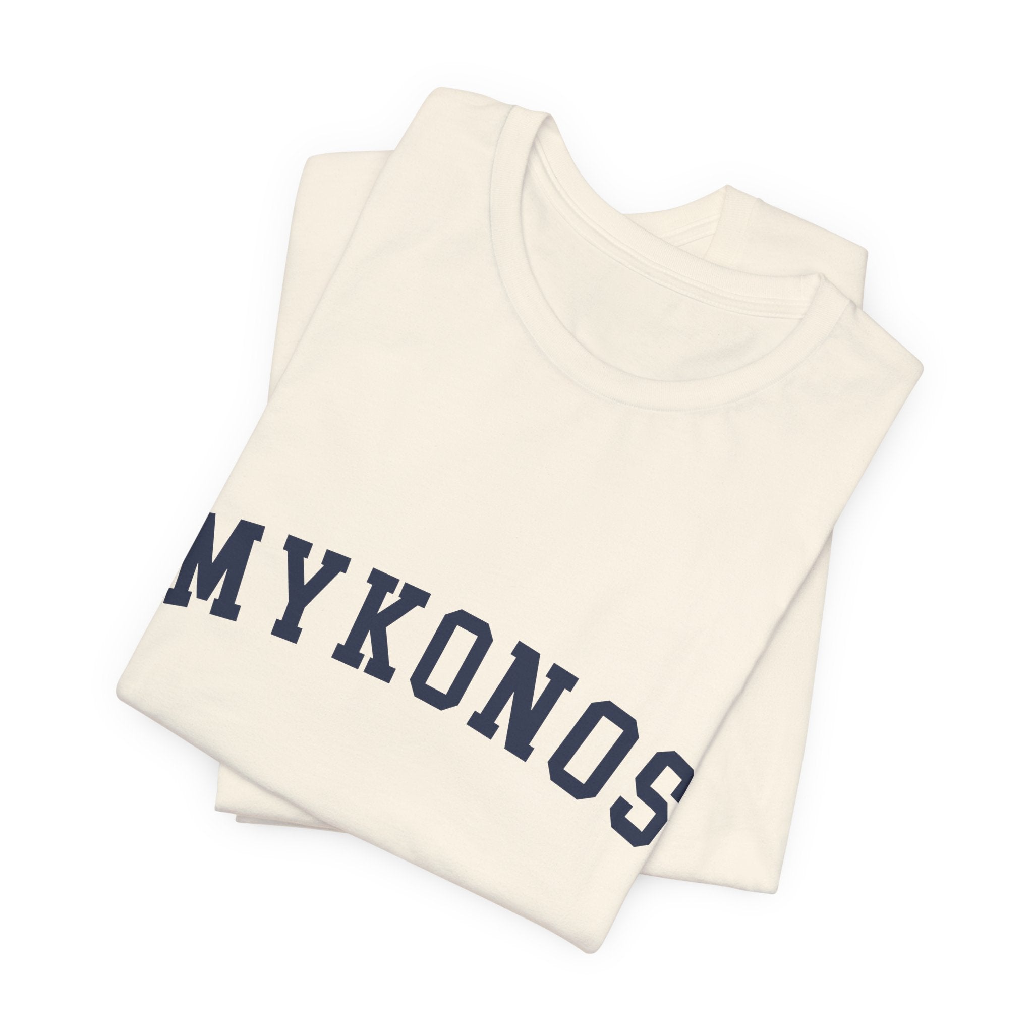BY CHARLES | Mykonos Collegiate Series — Premium Unisex Tee