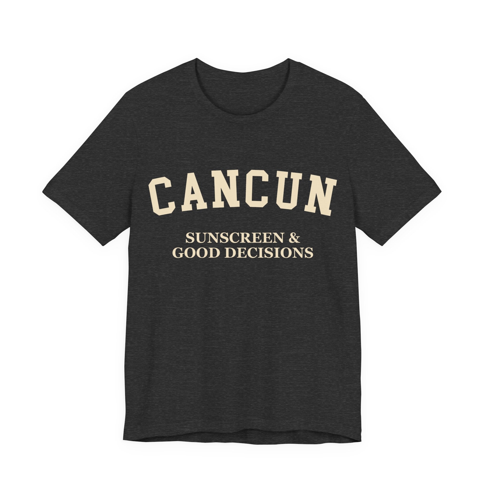 Cancun Collegiate — 100% Cotton Premium Unisex T-Shirt | BY CHARLES