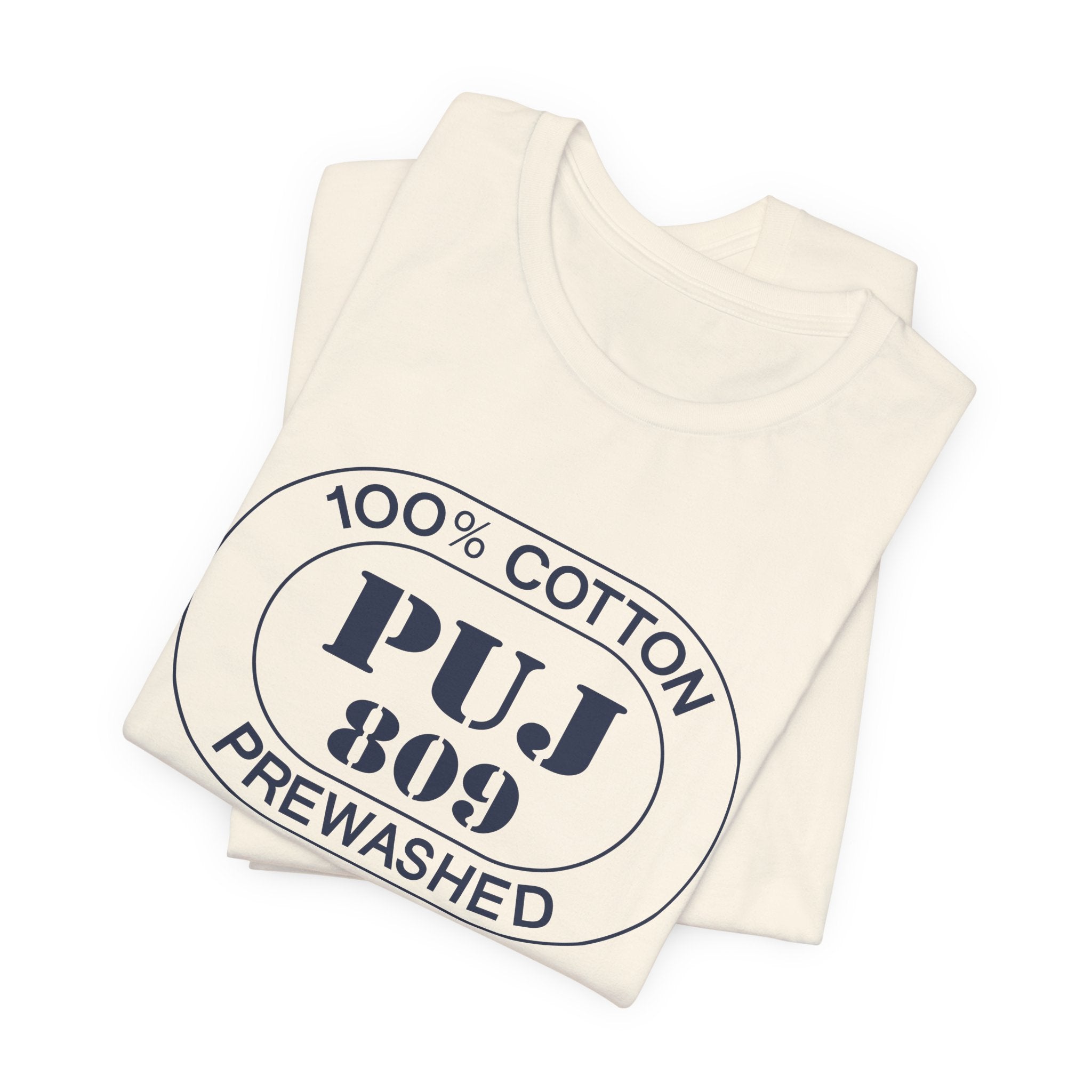 Punta Cana Airport Oval tee in natural, alternate view