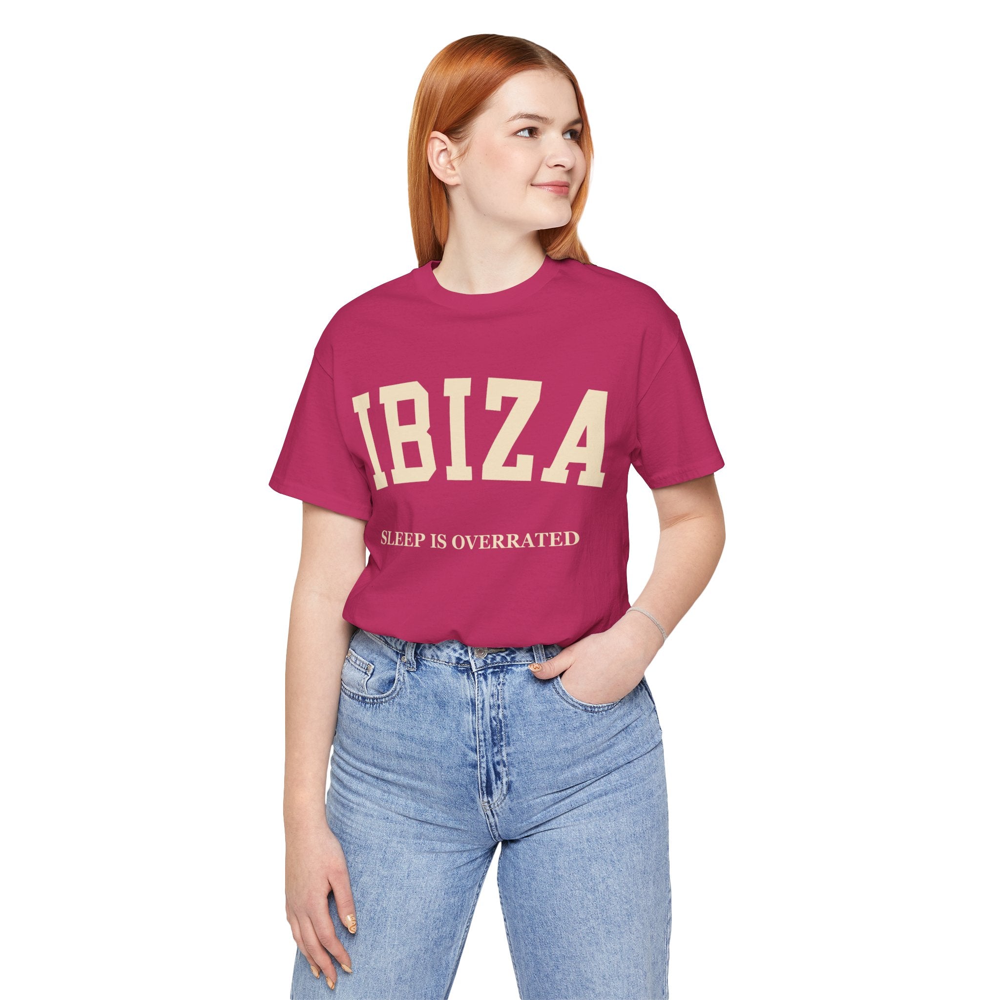 Ibiza Collegiate — 100% Cotton Premium Unisex T-Shirt | BY CHARLES