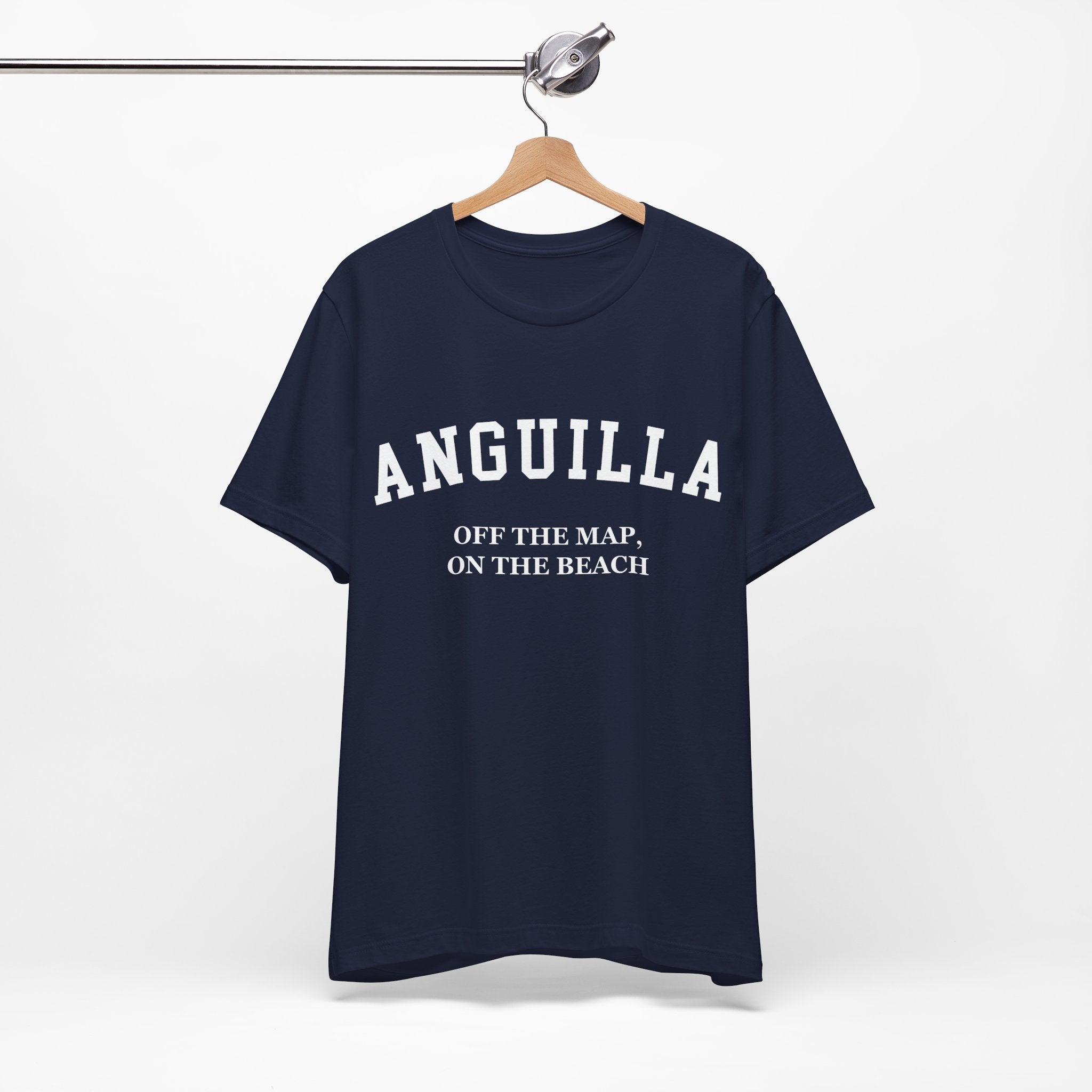 Anguilla Collegiate — 100% Cotton Premium Unisex T-Shirt | BY CHARLES