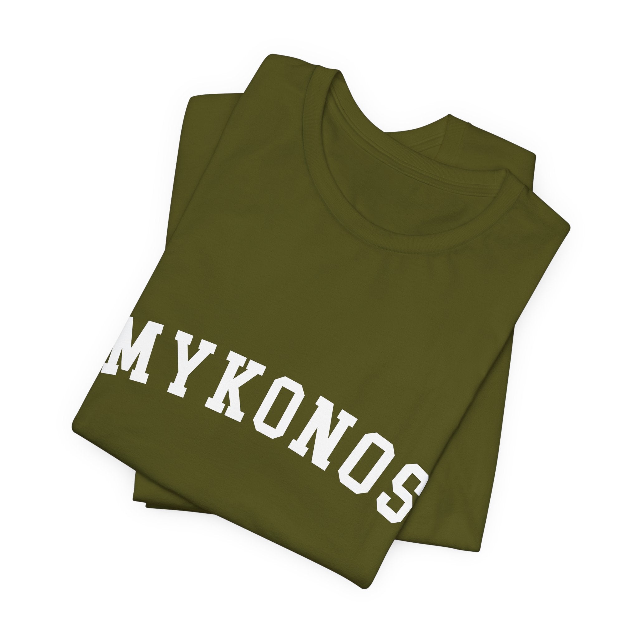 BY CHARLES | Mykonos Collegiate Series — Premium Unisex Tee