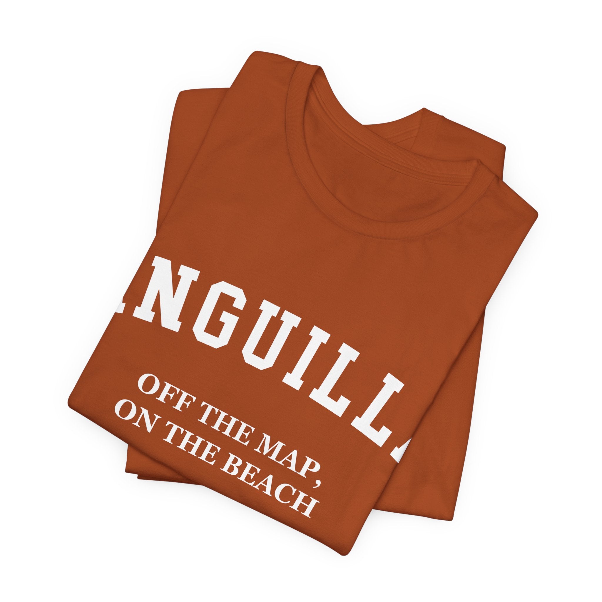 Anguilla Collegiate — 100% Cotton Premium Unisex T-Shirt | BY CHARLES