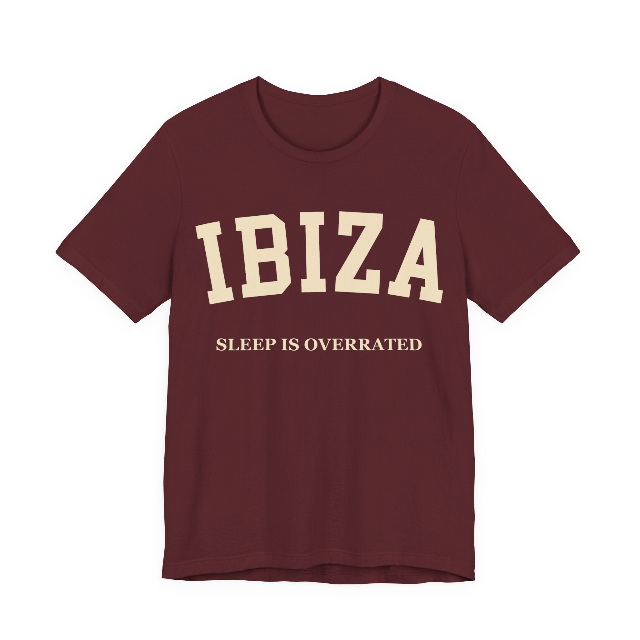 Ibiza Collegiate — 100% Cotton Premium Unisex T-Shirt | BY CHARLES