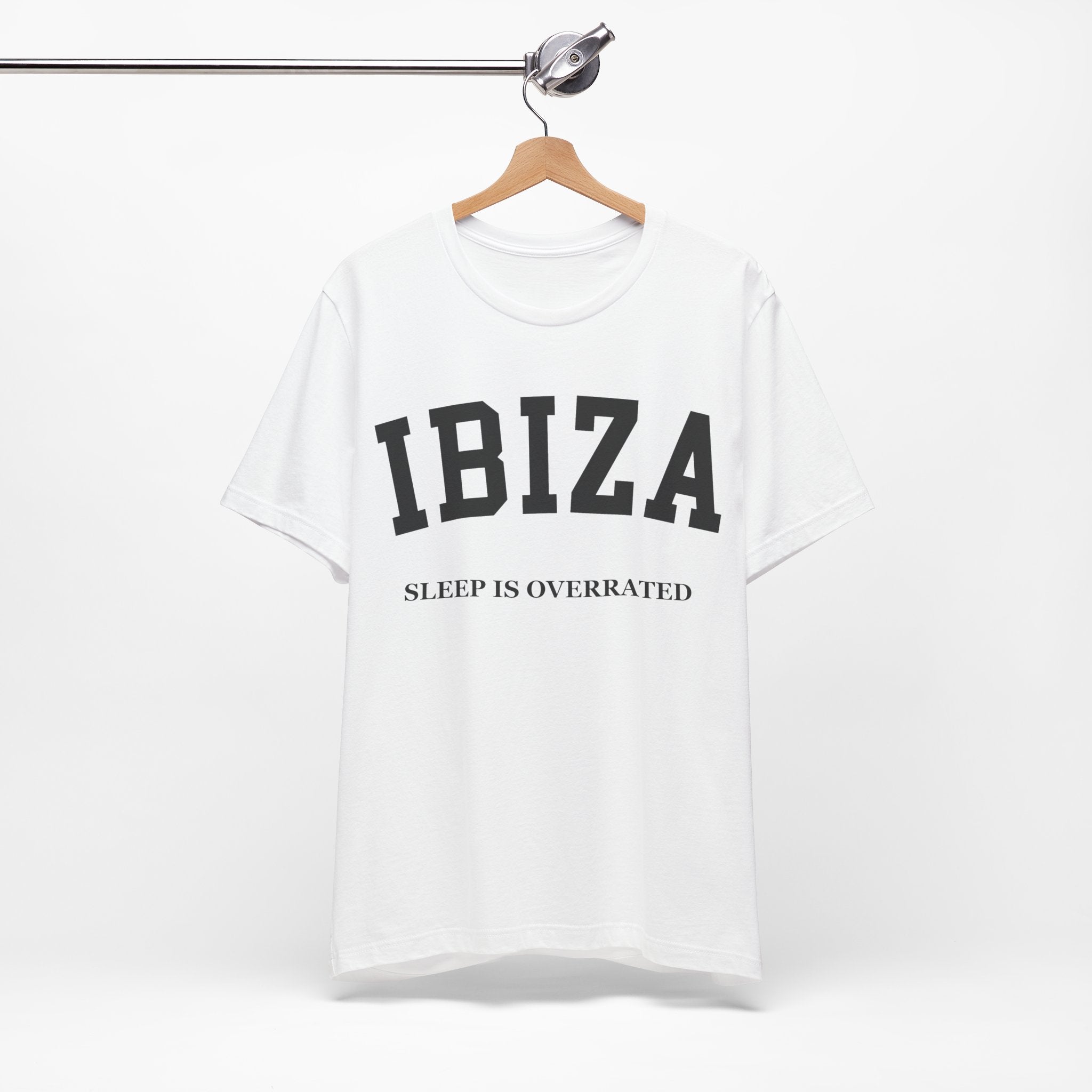 Ibiza Collegiate — 100% Cotton Premium Unisex T-Shirt | BY CHARLES