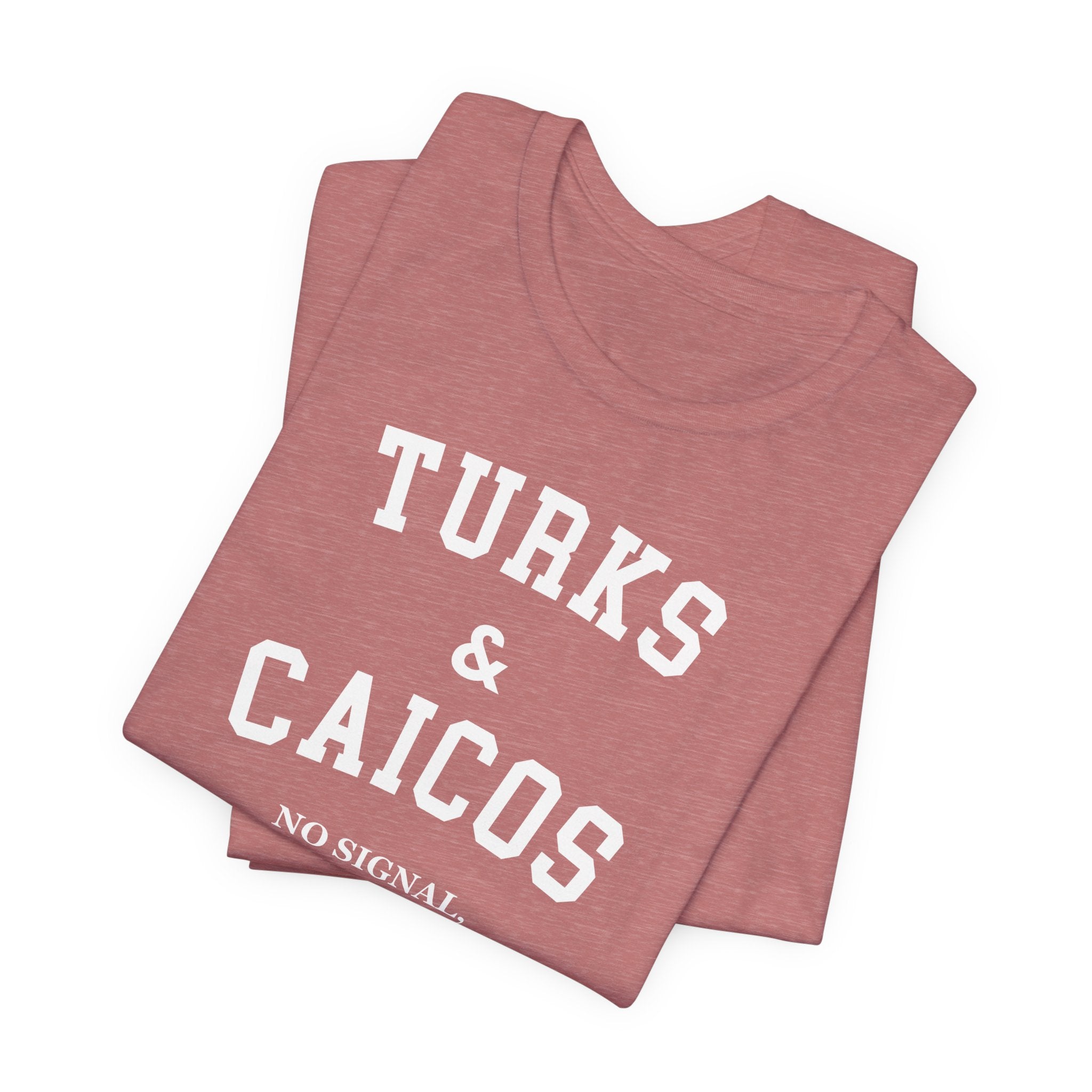 Turks & Caicos Collegiate — 100% Cotton Premium Unisex T-Shirt | BY CHARLES