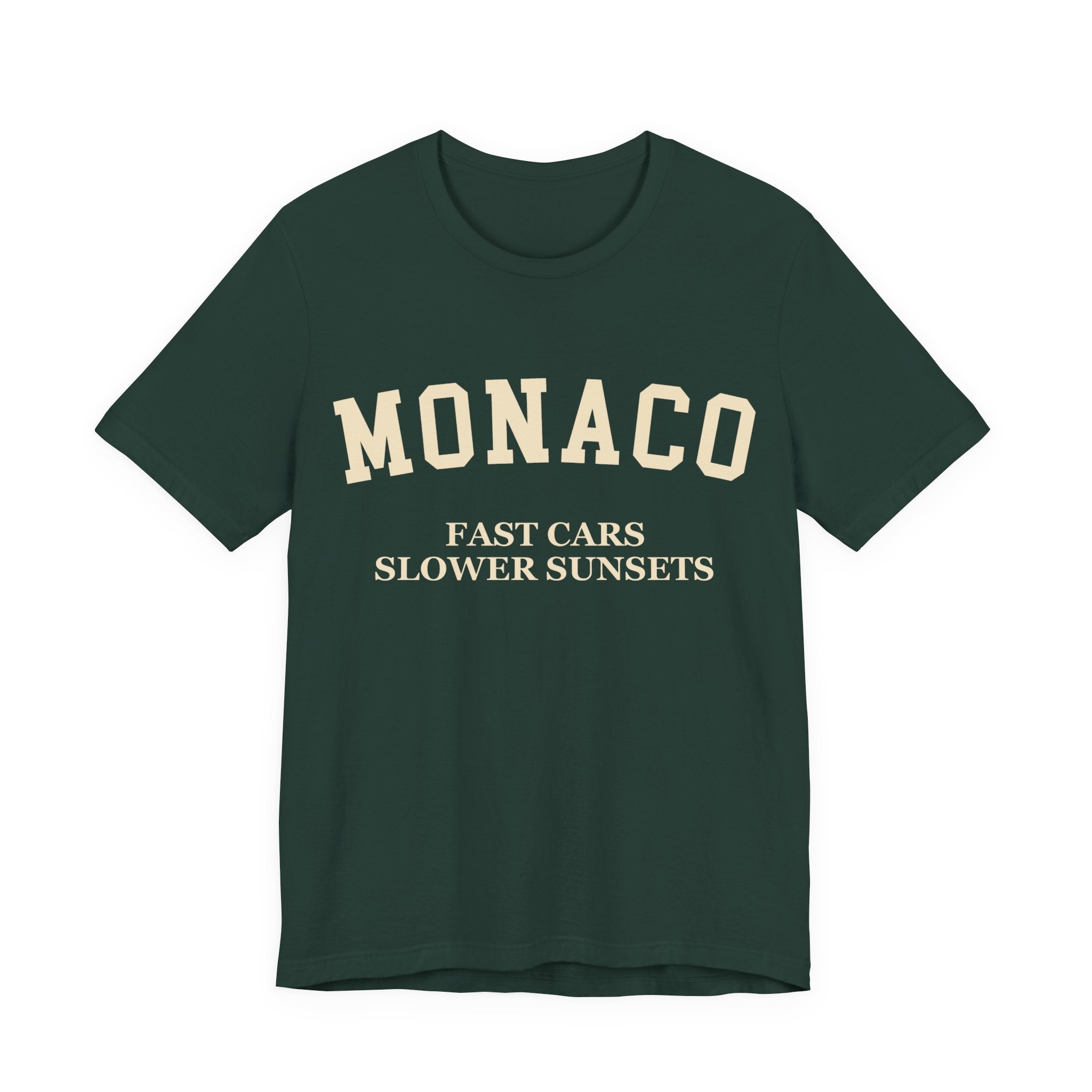 Monaco Collegiate — 100% Cotton Premium Unisex T-Shirt | BY CHARLES