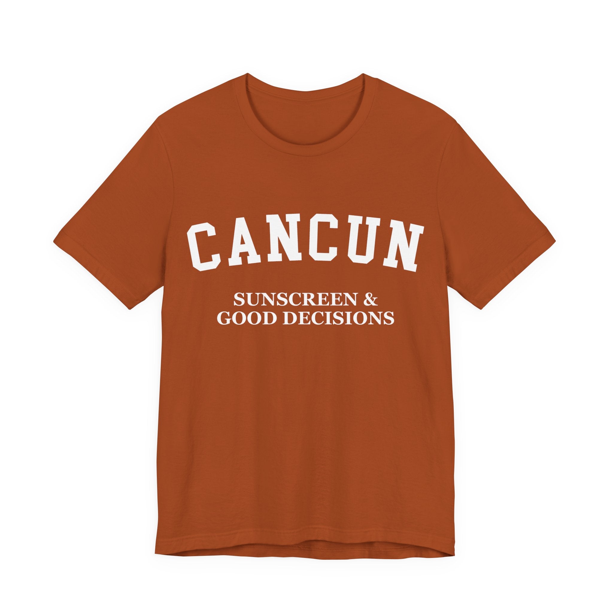 Cancun Collegiate — 100% Cotton Premium Unisex T-Shirt | BY CHARLES