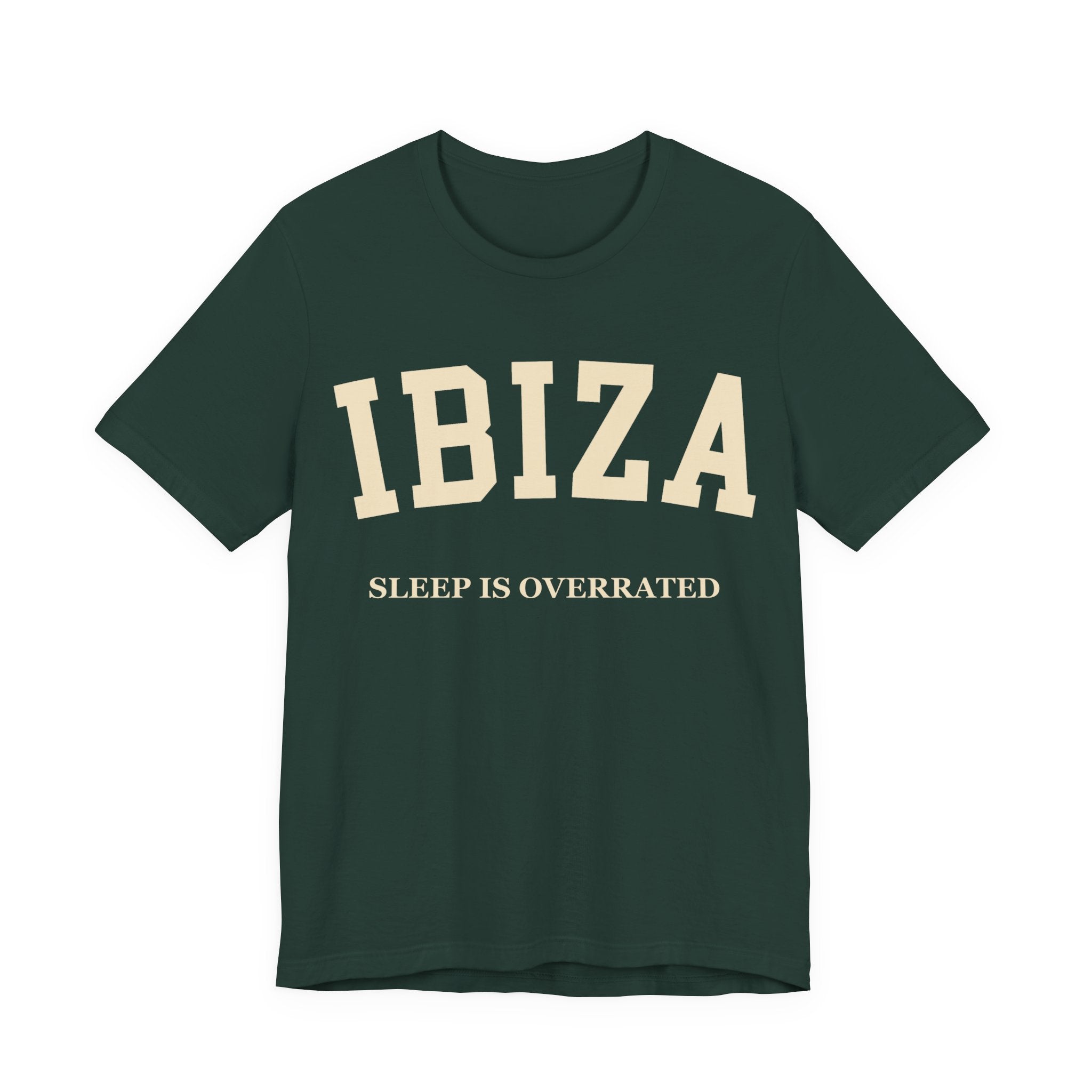 Ibiza Collegiate — 100% Cotton Premium Unisex T-Shirt | BY CHARLES