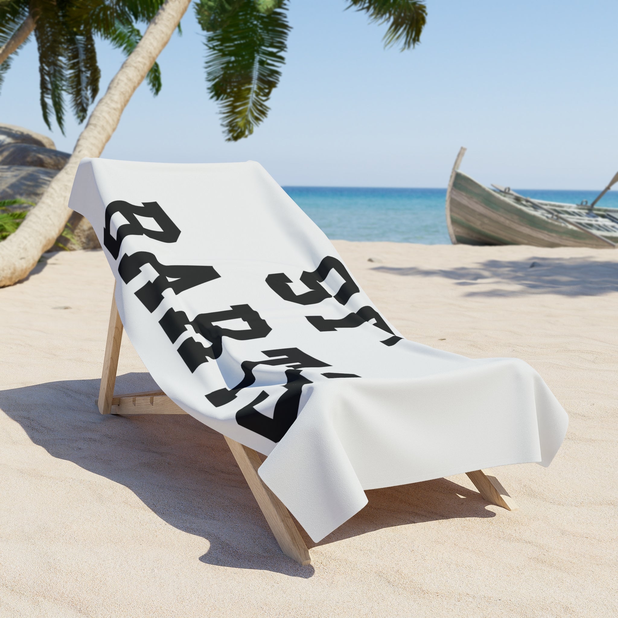 St. Barts Collegiate Series Beach Towel — Premium Oversized | BY CHARLES