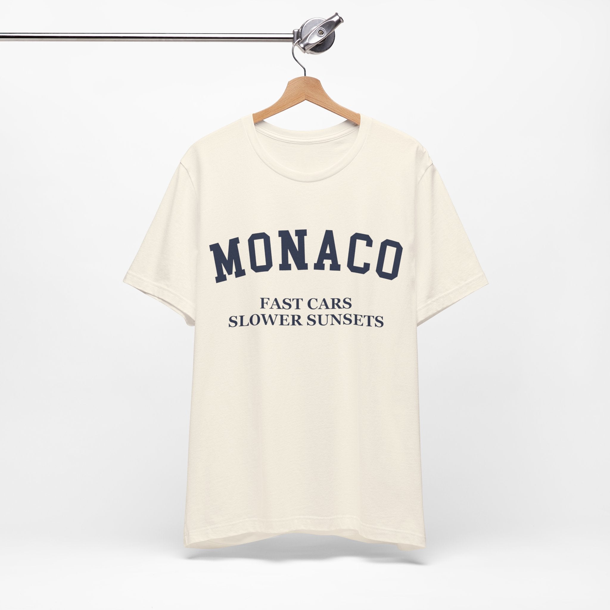 Monaco Collegiate — 100% Cotton Premium Unisex T-Shirt | BY CHARLES