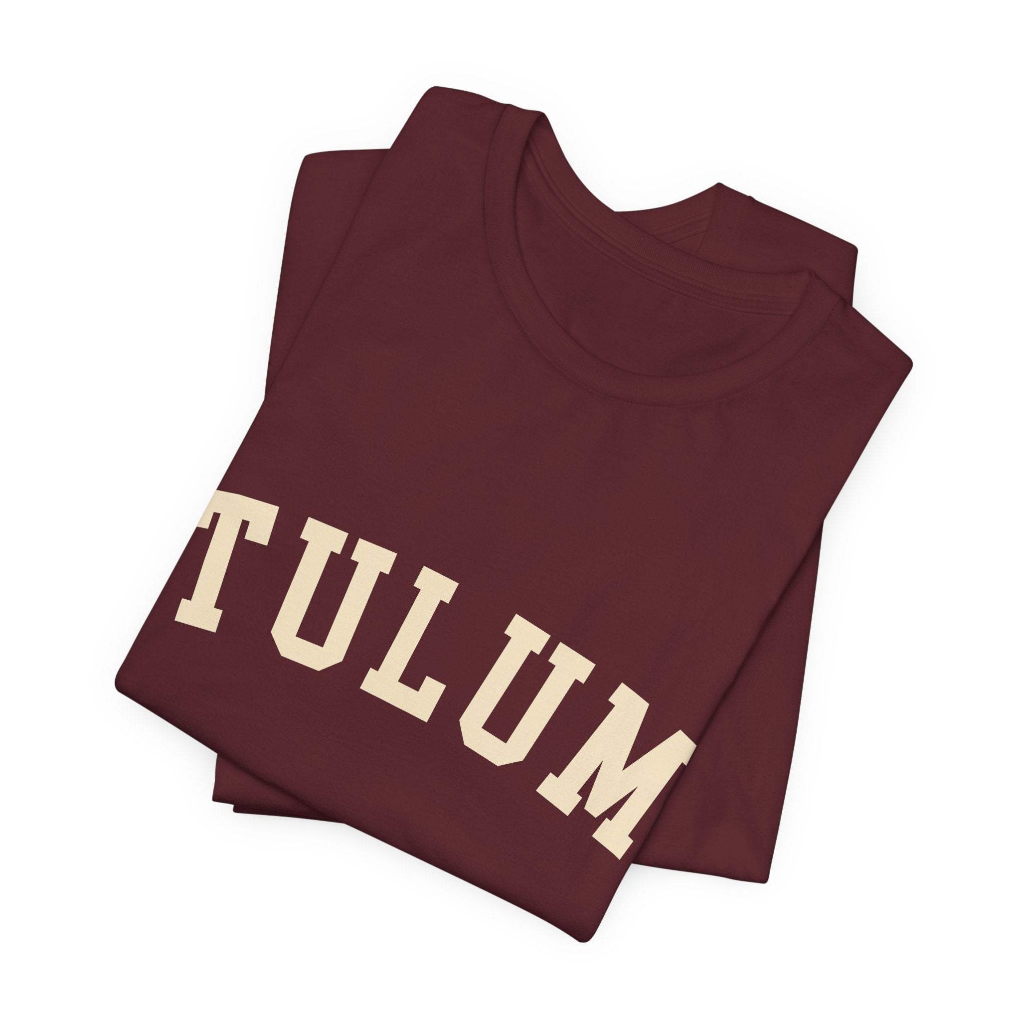 BY CHARLES | Tulum Collegiate Series — Premium Unisex Tee
