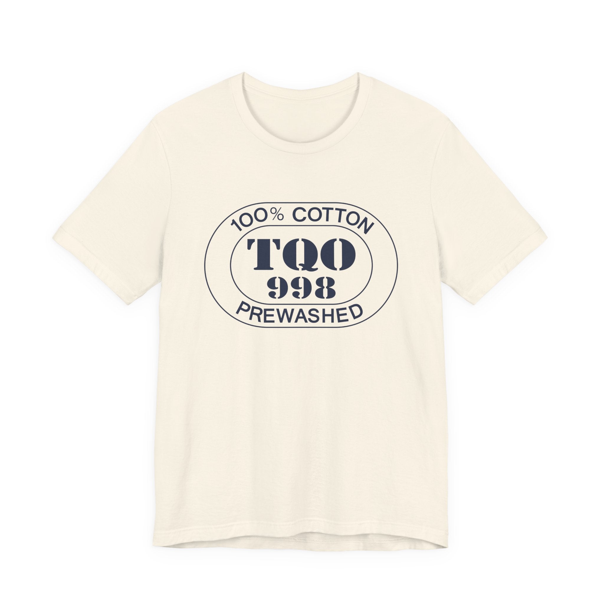 Tulum Airport Oval tee in natural, front view