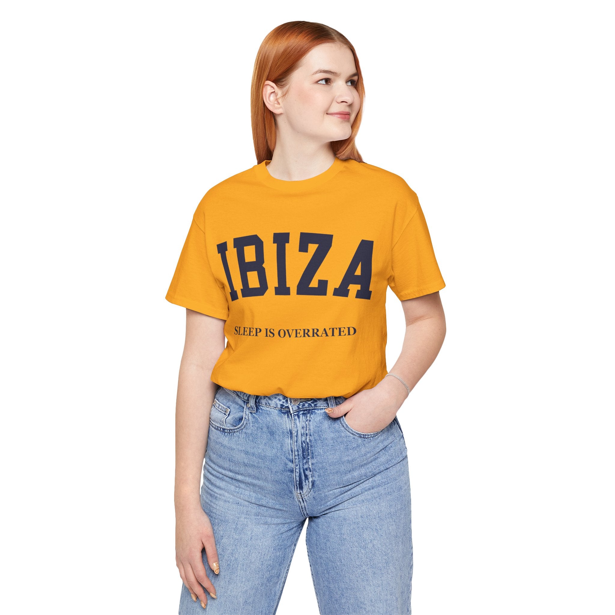 Ibiza Collegiate — 100% Cotton Premium Unisex T-Shirt | BY CHARLES