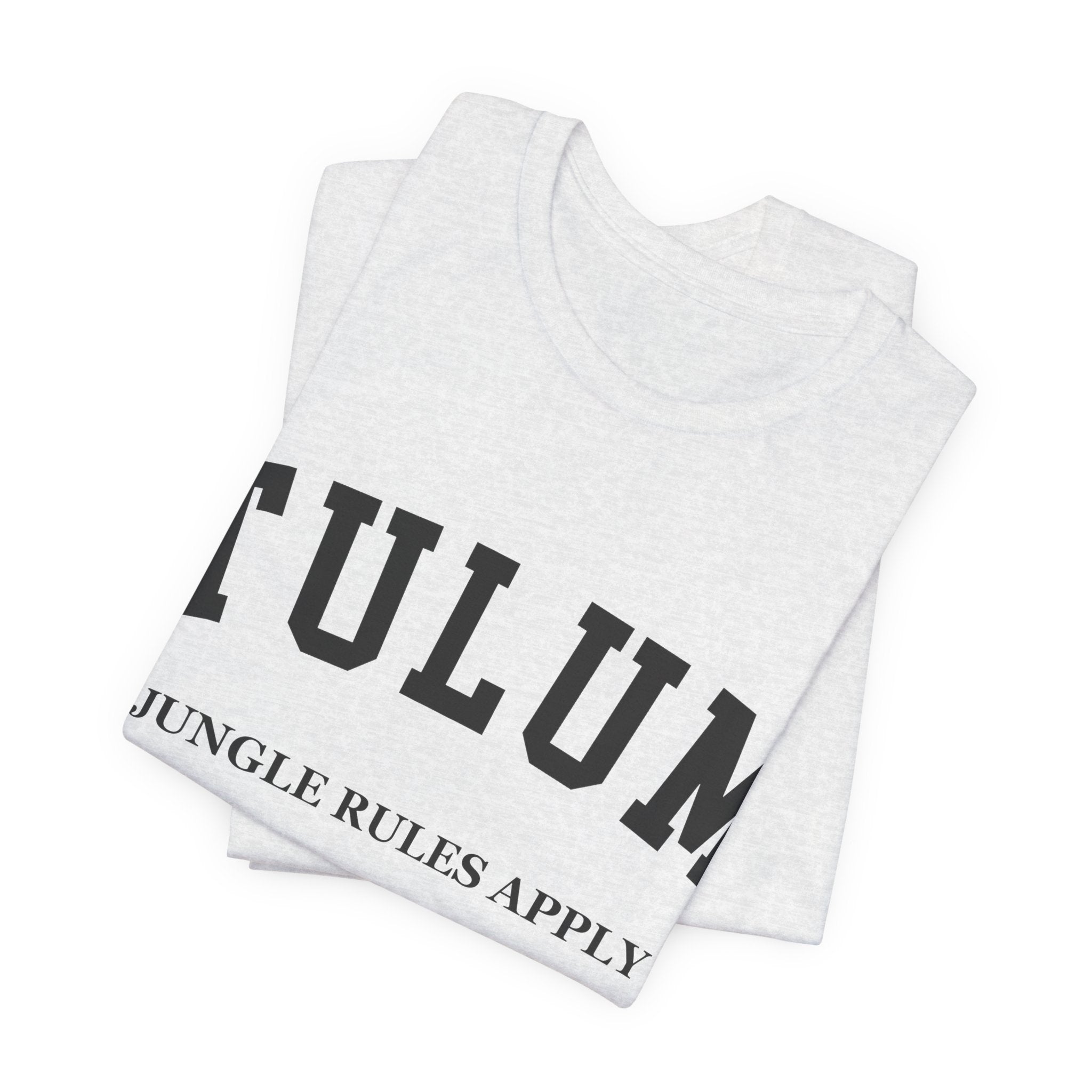 Tulum Collegiate — 100% Cotton Premium Unisex T-Shirt | BY CHARLES