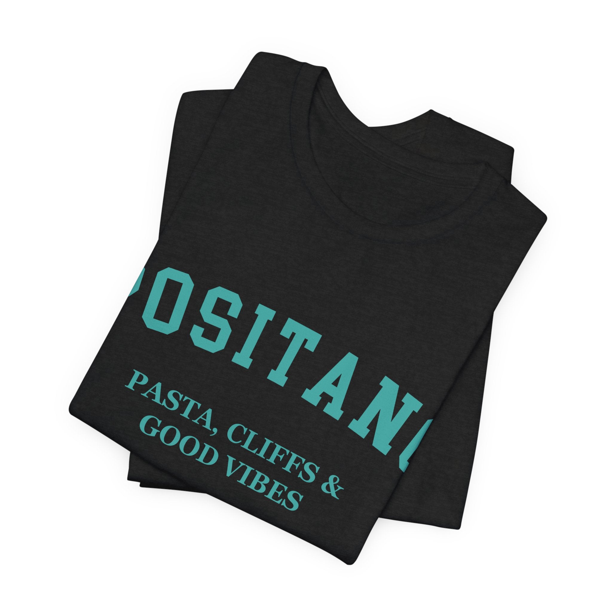 Positano Collegiate — 100% Cotton Premium Unisex T-Shirt | BY CHARLES
