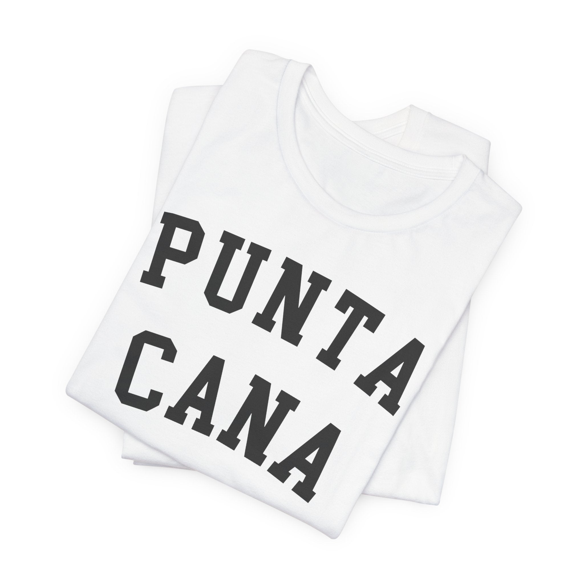 Punta Cana Collegiate — 100% Cotton Premium Unisex T-Shirt | BY CHARLES