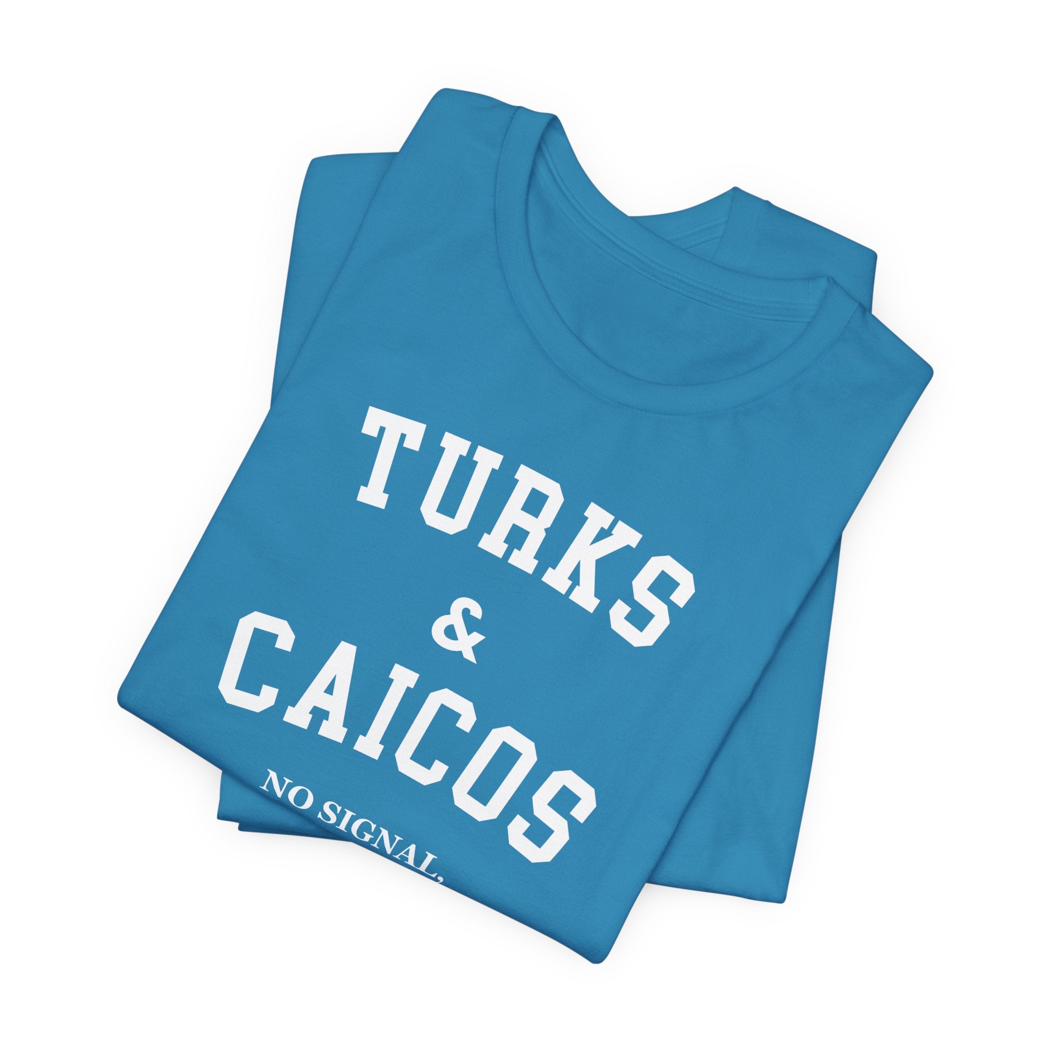 Turks & Caicos Collegiate — 100% Cotton Premium Unisex T-Shirt | BY CHARLES
