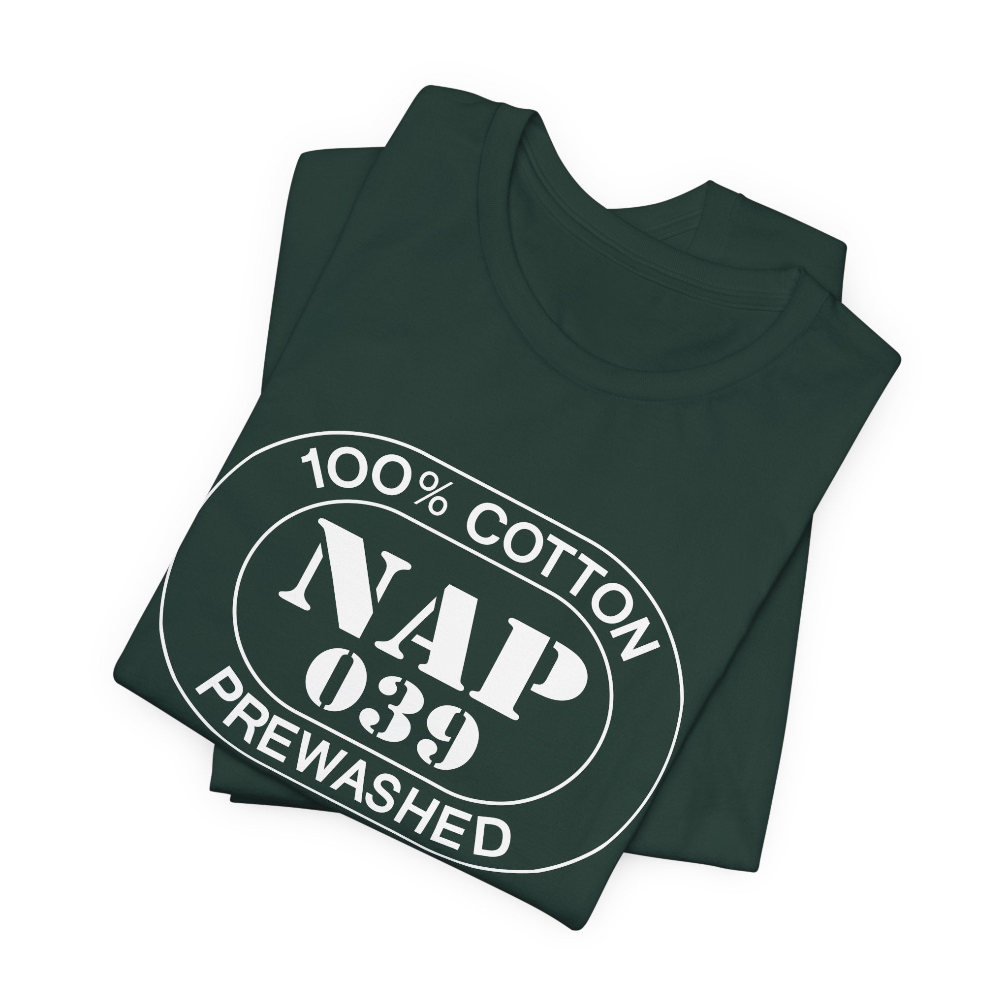 Positano Airport Oval tee in forest, alternate view