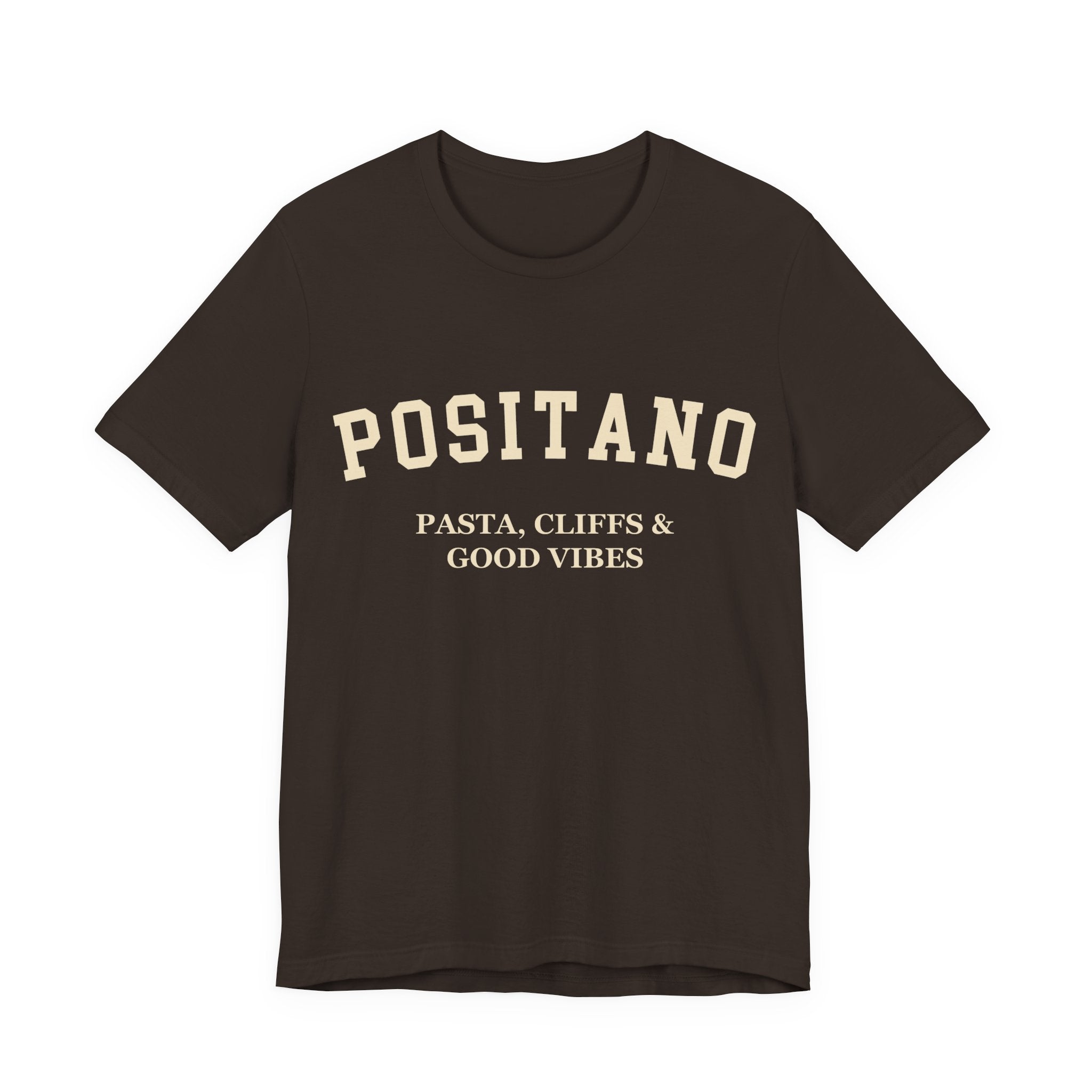 Positano Collegiate — 100% Cotton Premium Unisex T-Shirt | BY CHARLES