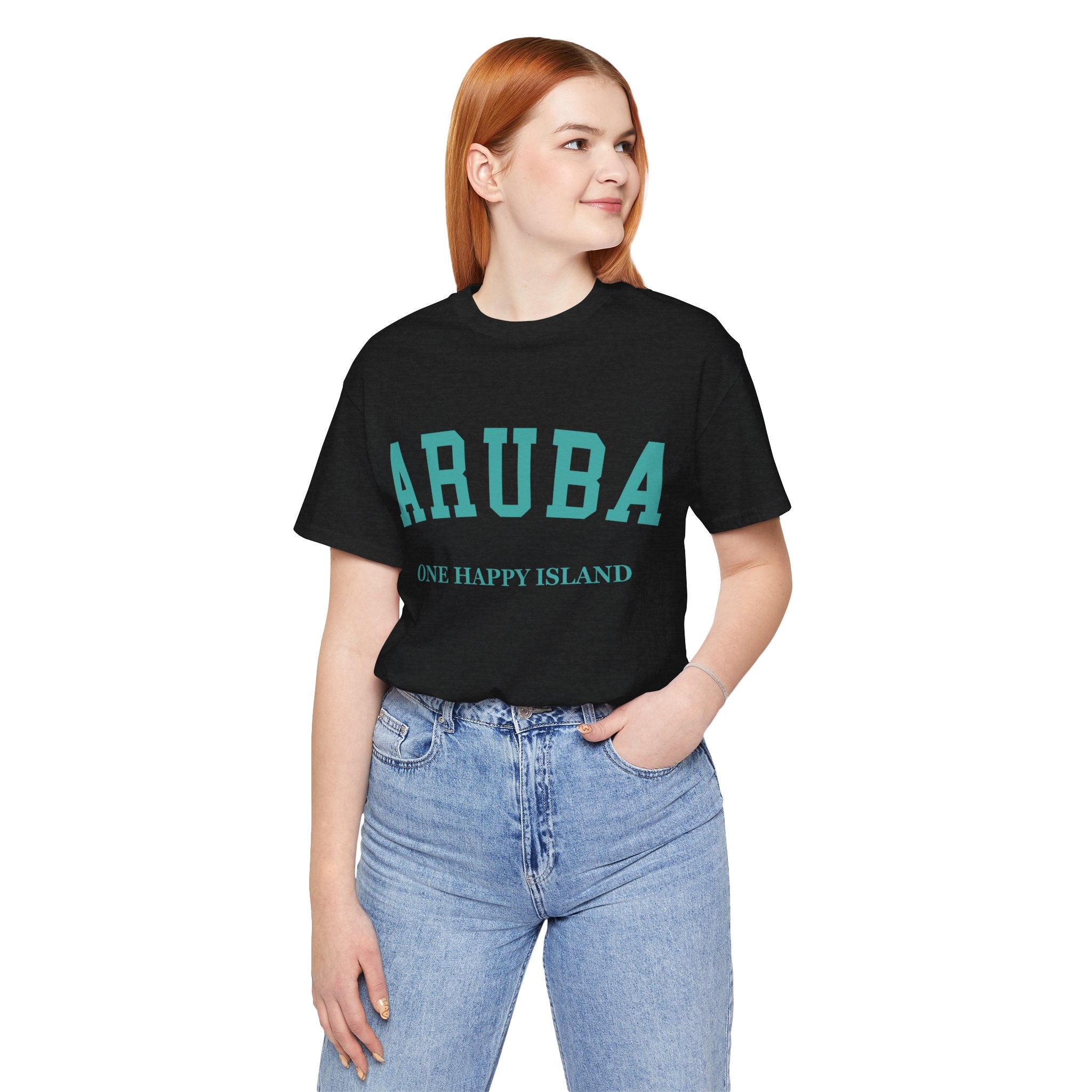 Aruba Collegiate — 100% Cotton Premium Unisex T-Shirt | BY CHARLES