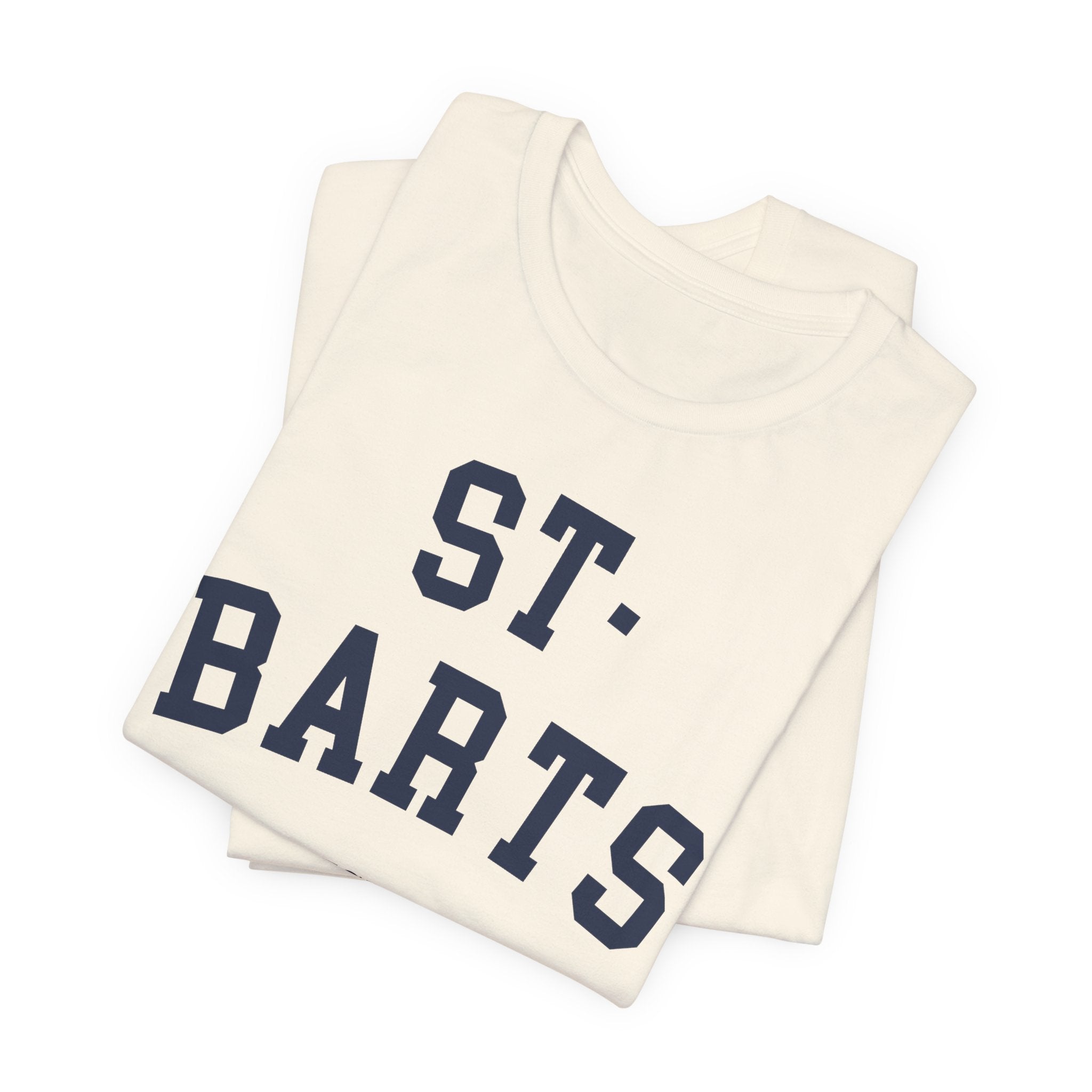 St. Barts Collegiate — 100% Cotton Premium Unisex T-Shirt | BY CHARLES
