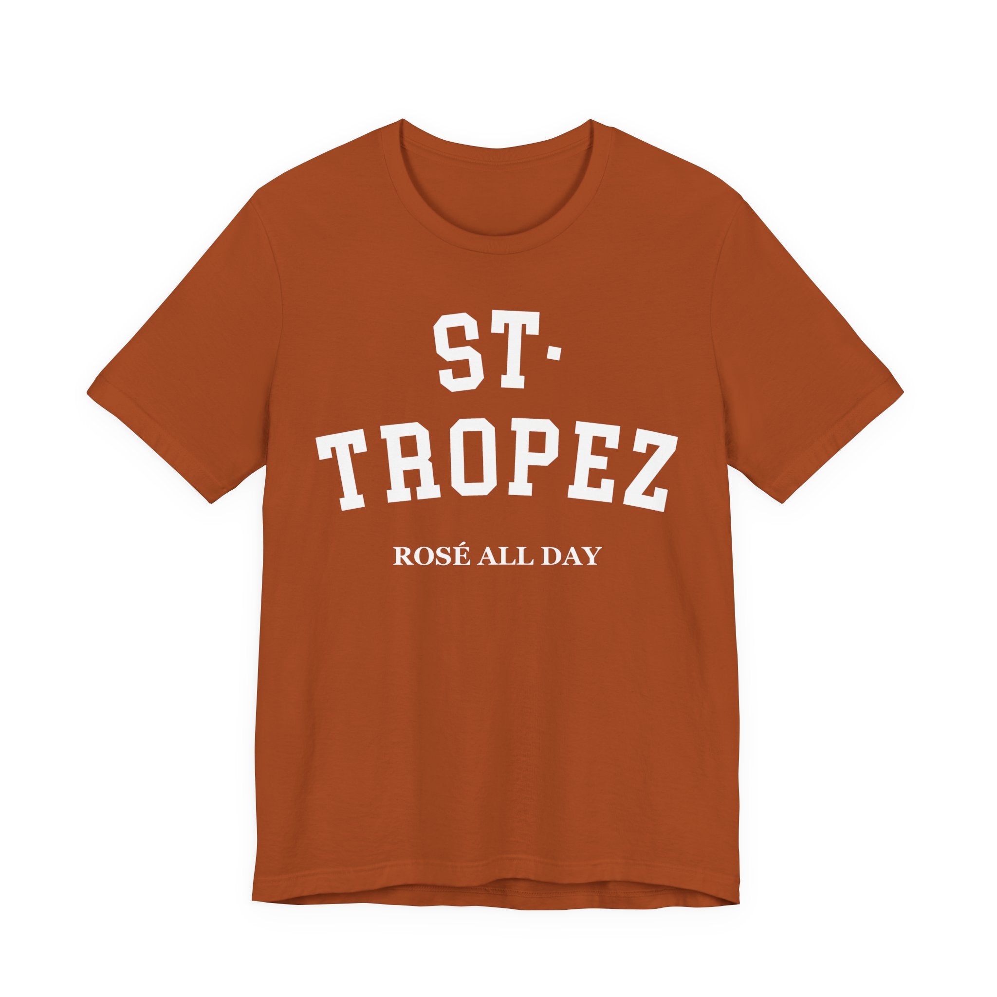 St. Tropez Collegiate — 100% Cotton Premium Unisex T-Shirt | BY CHARLES