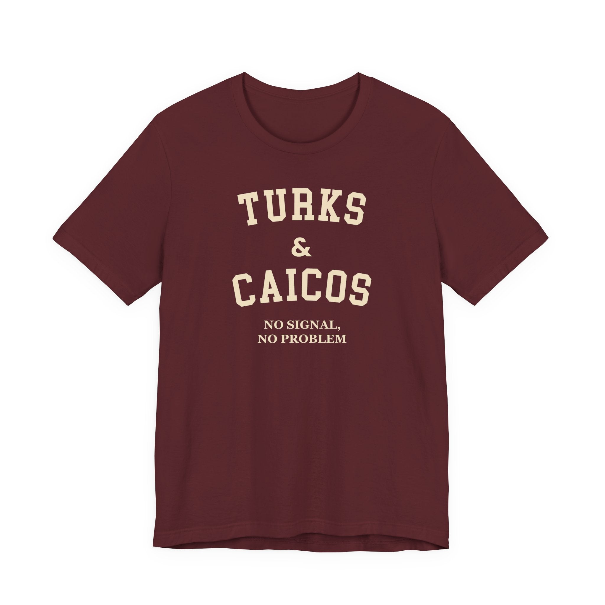 Turks & Caicos Collegiate — 100% Cotton Premium Unisex T-Shirt | BY CHARLES