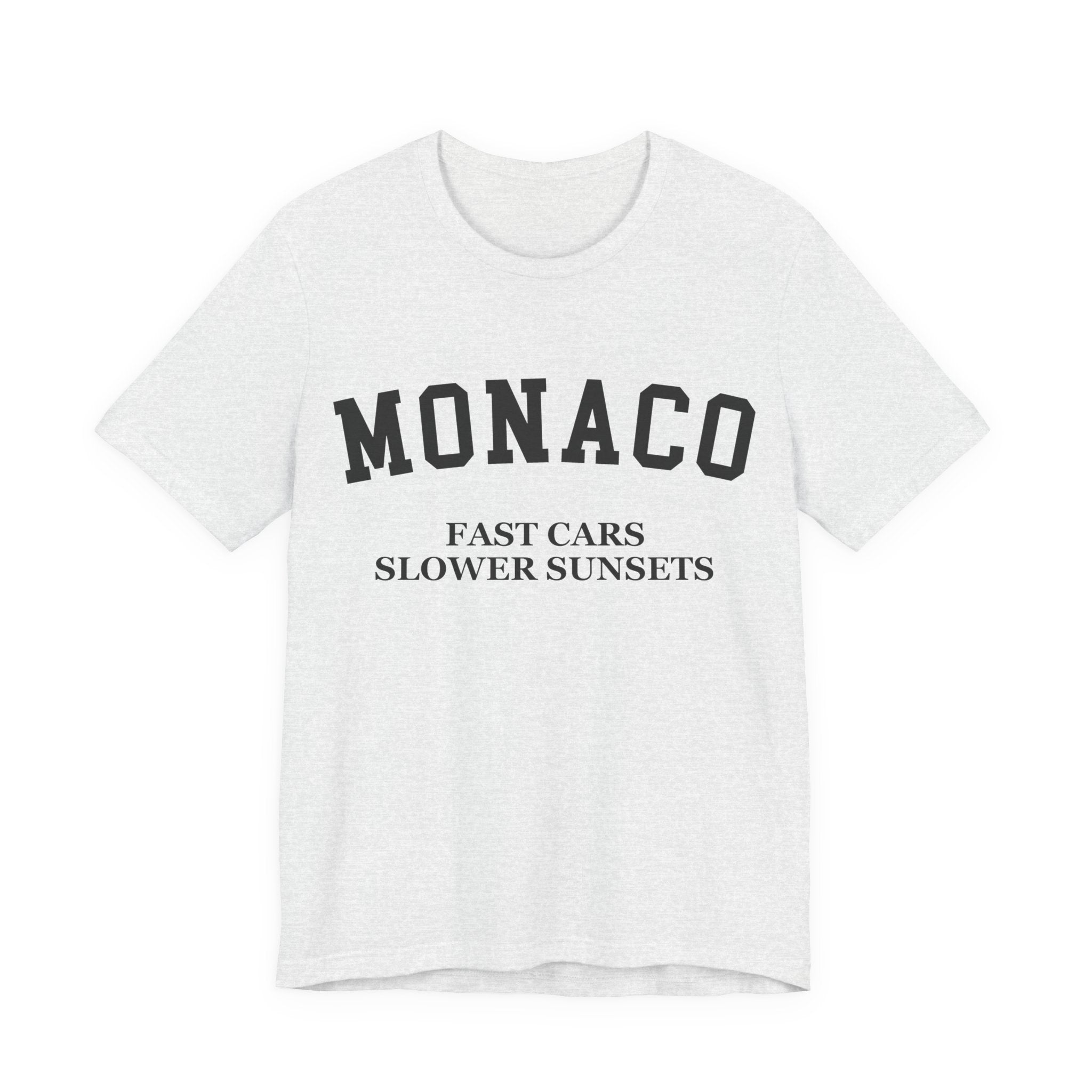 Monaco Collegiate — 100% Cotton Premium Unisex T-Shirt | BY CHARLES