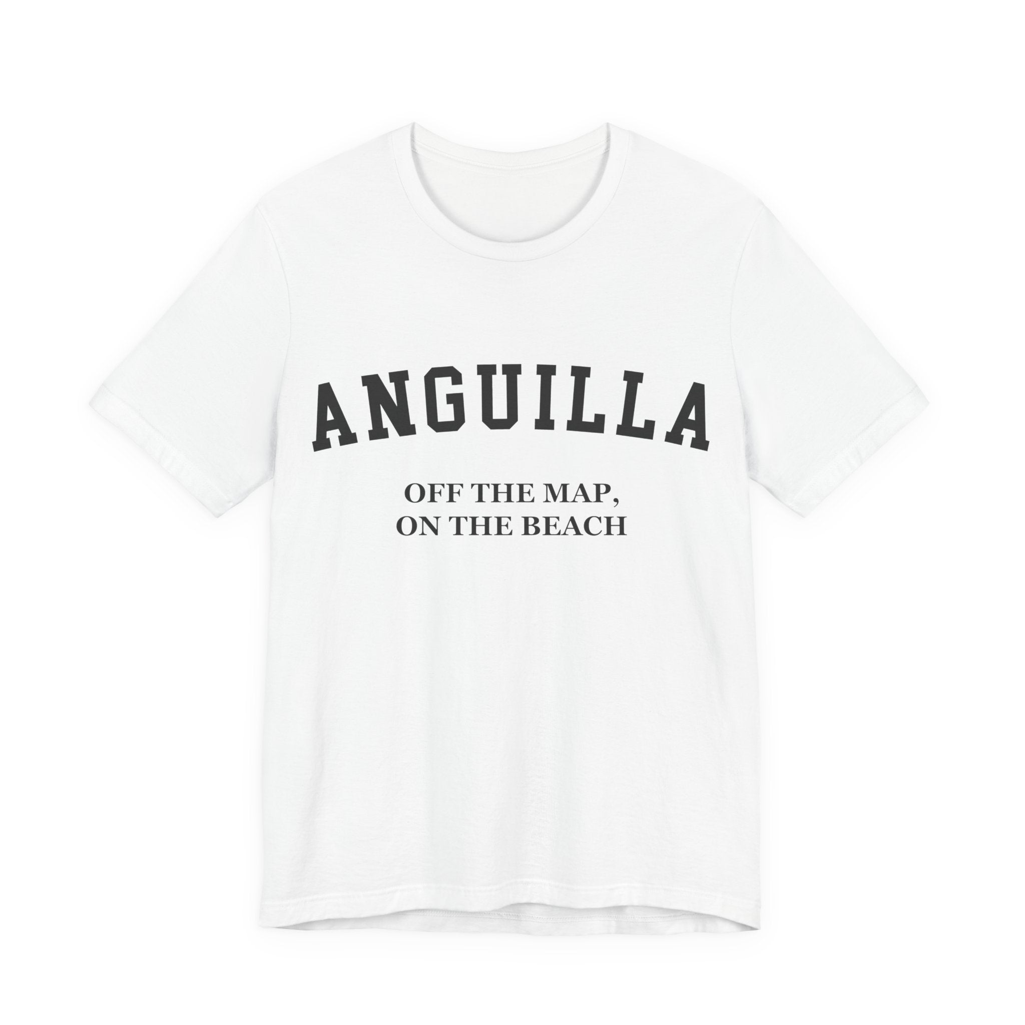 Anguilla Collegiate — 100% Cotton Premium Unisex T-Shirt | BY CHARLES