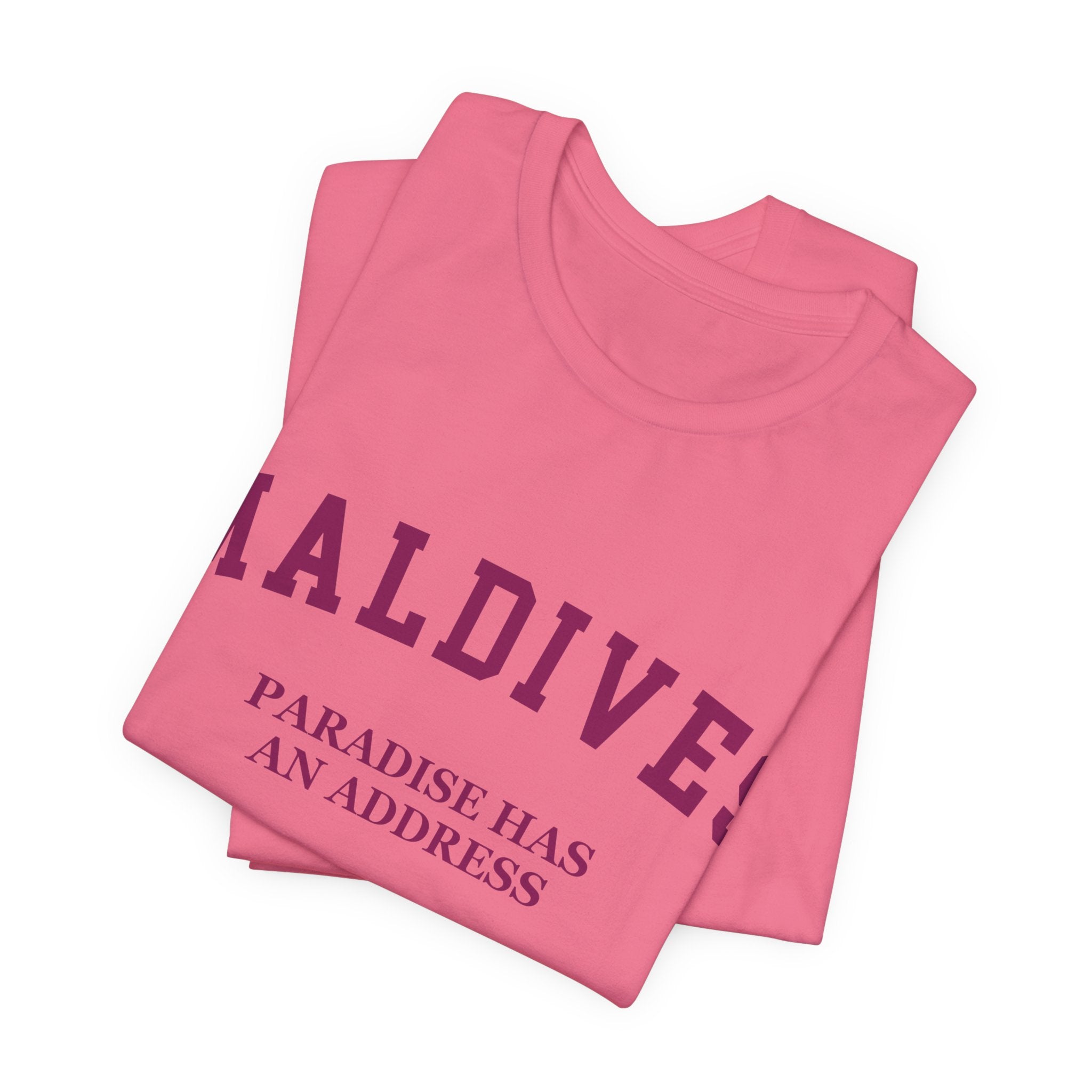 Maldives Collegiate — 100% Cotton Premium Unisex T-Shirt | BY CHARLES