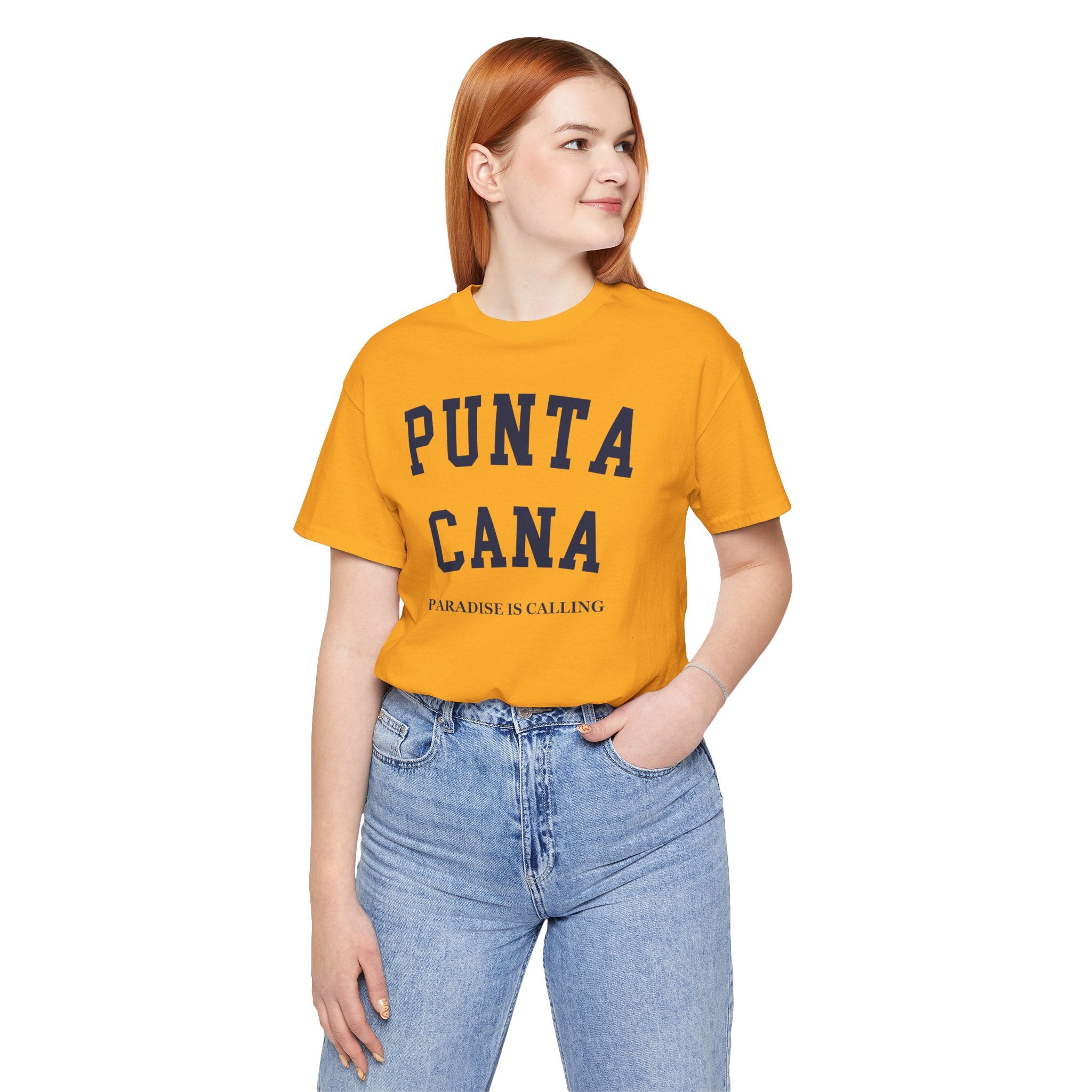 Punta Cana Collegiate — 100% Cotton Premium Unisex T-Shirt | BY CHARLES
