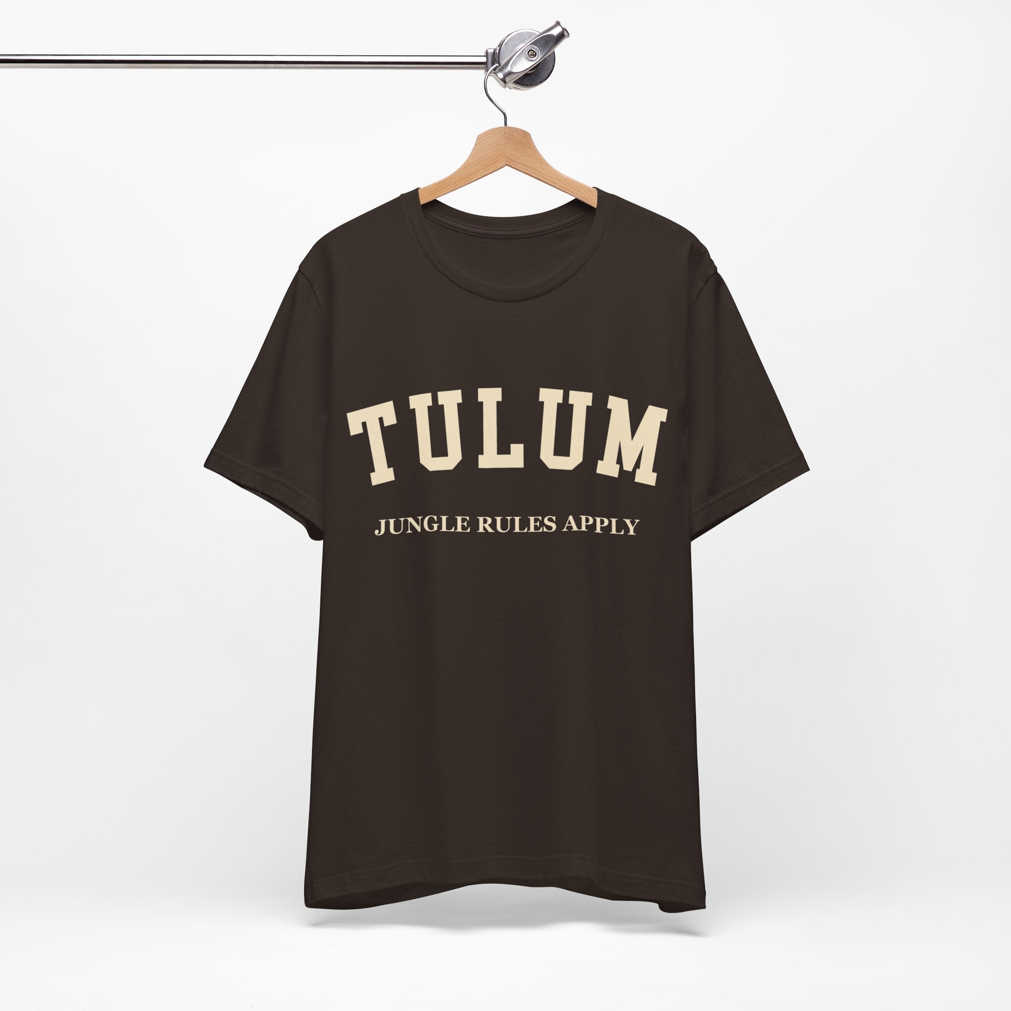 Tulum Collegiate — 100% Cotton Premium Unisex T-Shirt | BY CHARLES