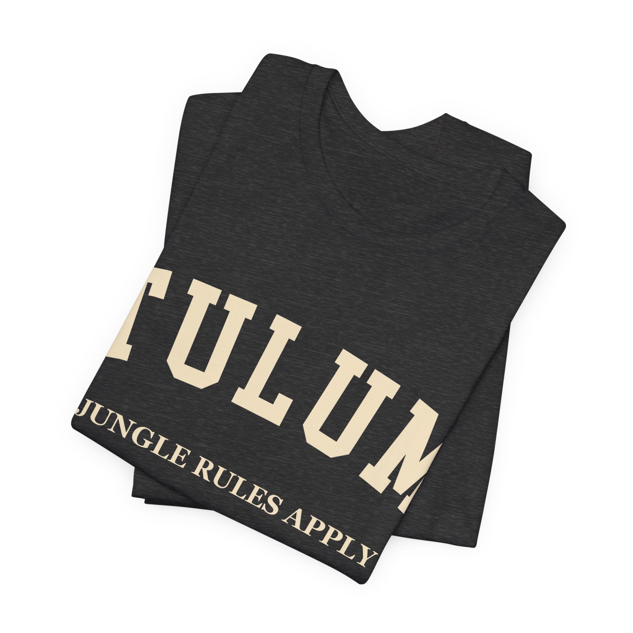 Tulum Collegiate — 100% Cotton Premium Unisex T-Shirt | BY CHARLES