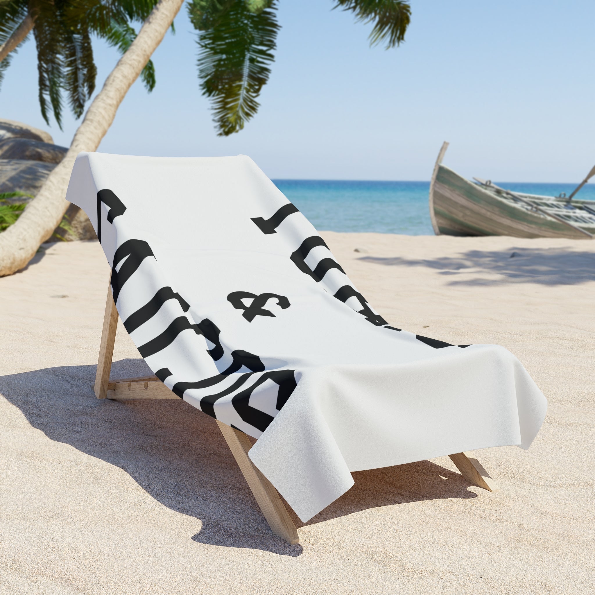 Turks & Caicos Collegiate Series Beach Towel — Premium Oversized | BY CHARLES