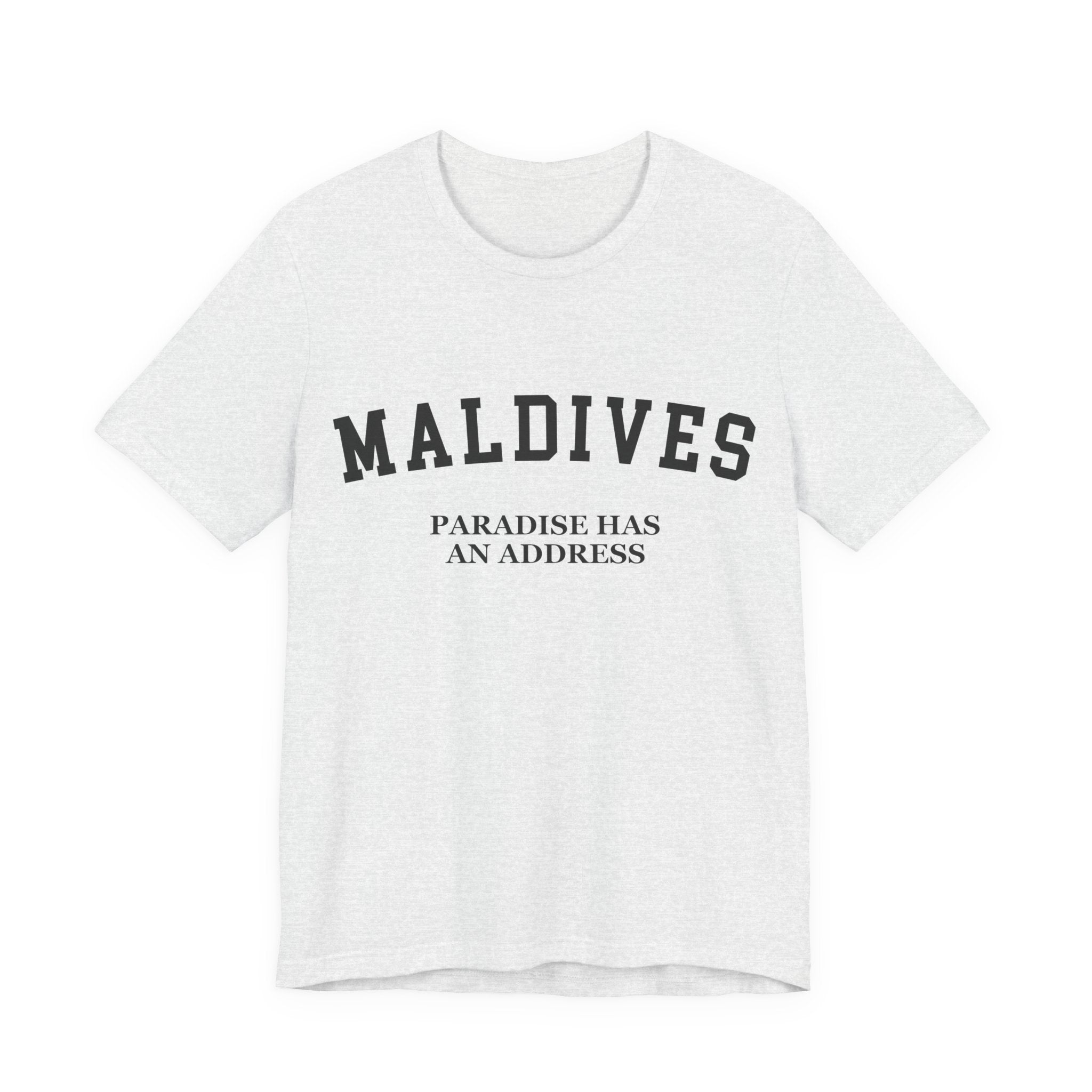 Maldives Collegiate — 100% Cotton Premium Unisex T-Shirt | BY CHARLES