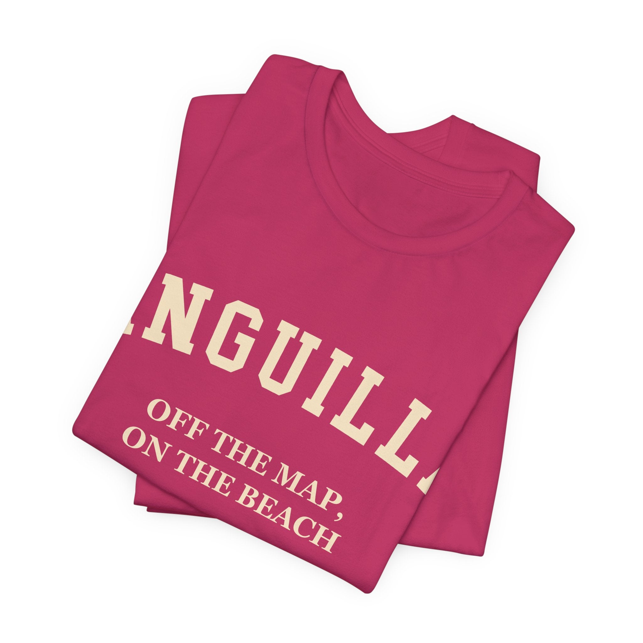 Anguilla Collegiate — 100% Cotton Premium Unisex T-Shirt | BY CHARLES