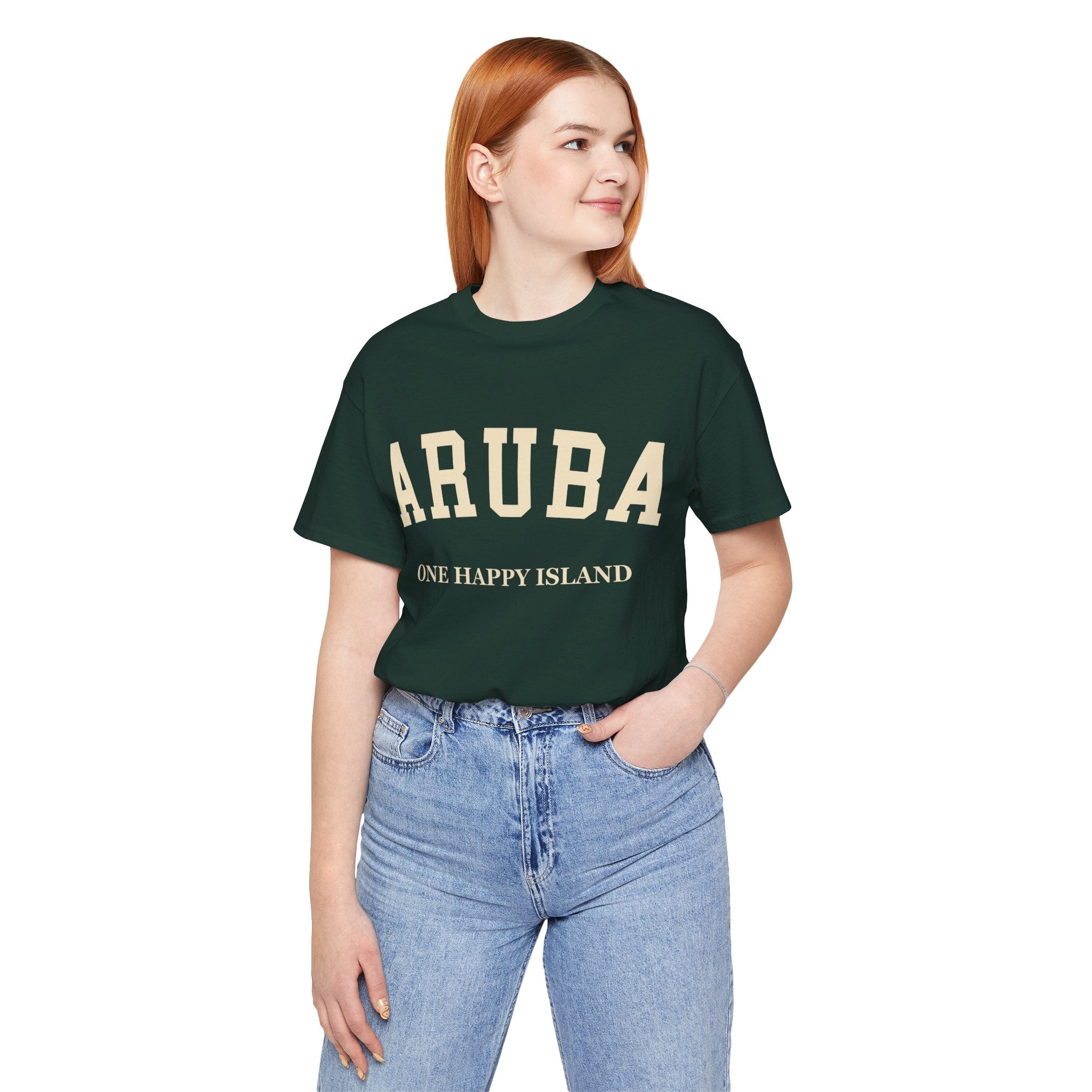Aruba Collegiate — 100% Cotton Premium Unisex T-Shirt | BY CHARLES