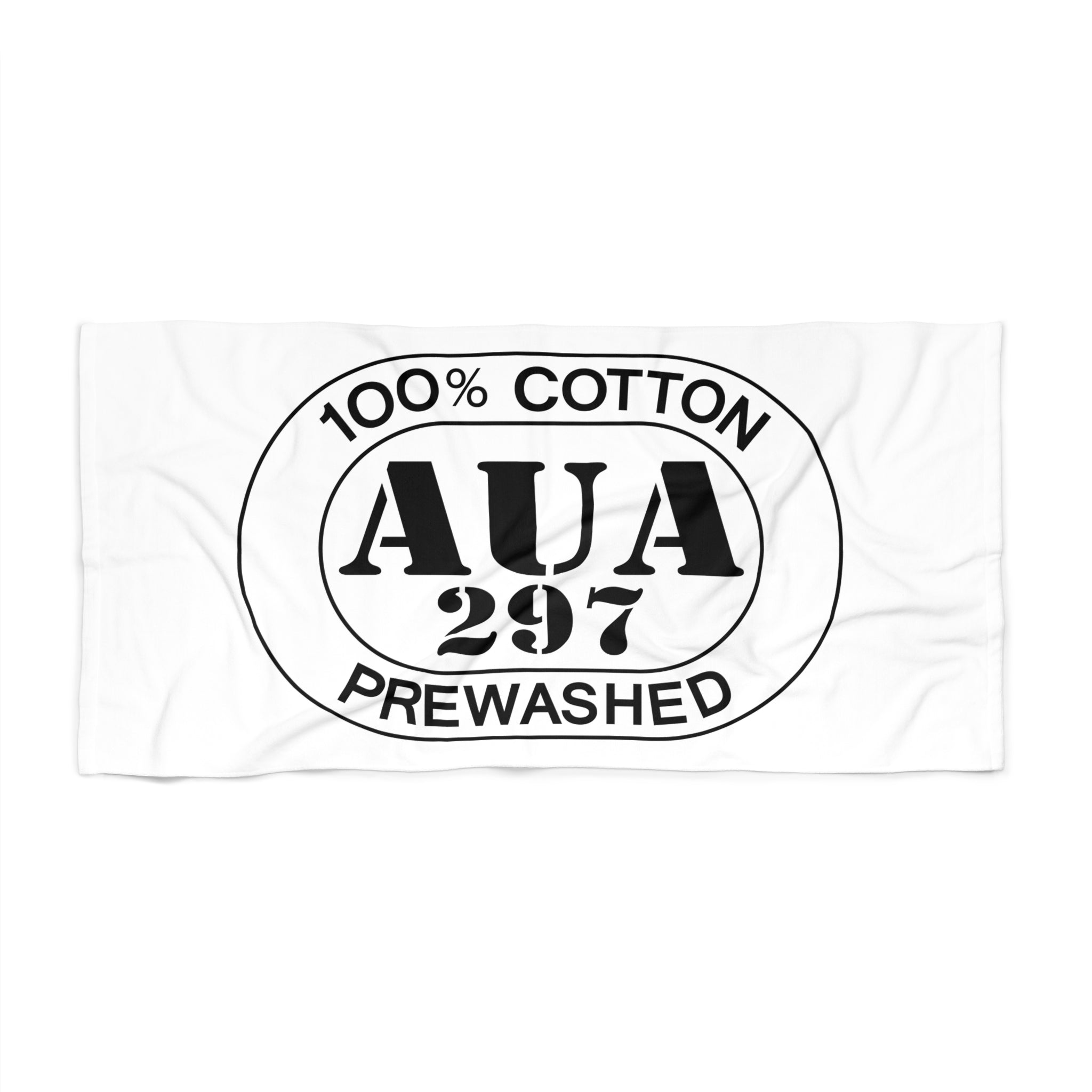 Aruba Airport Oval Beach Towel — Premium Oversized | BY CHARLES