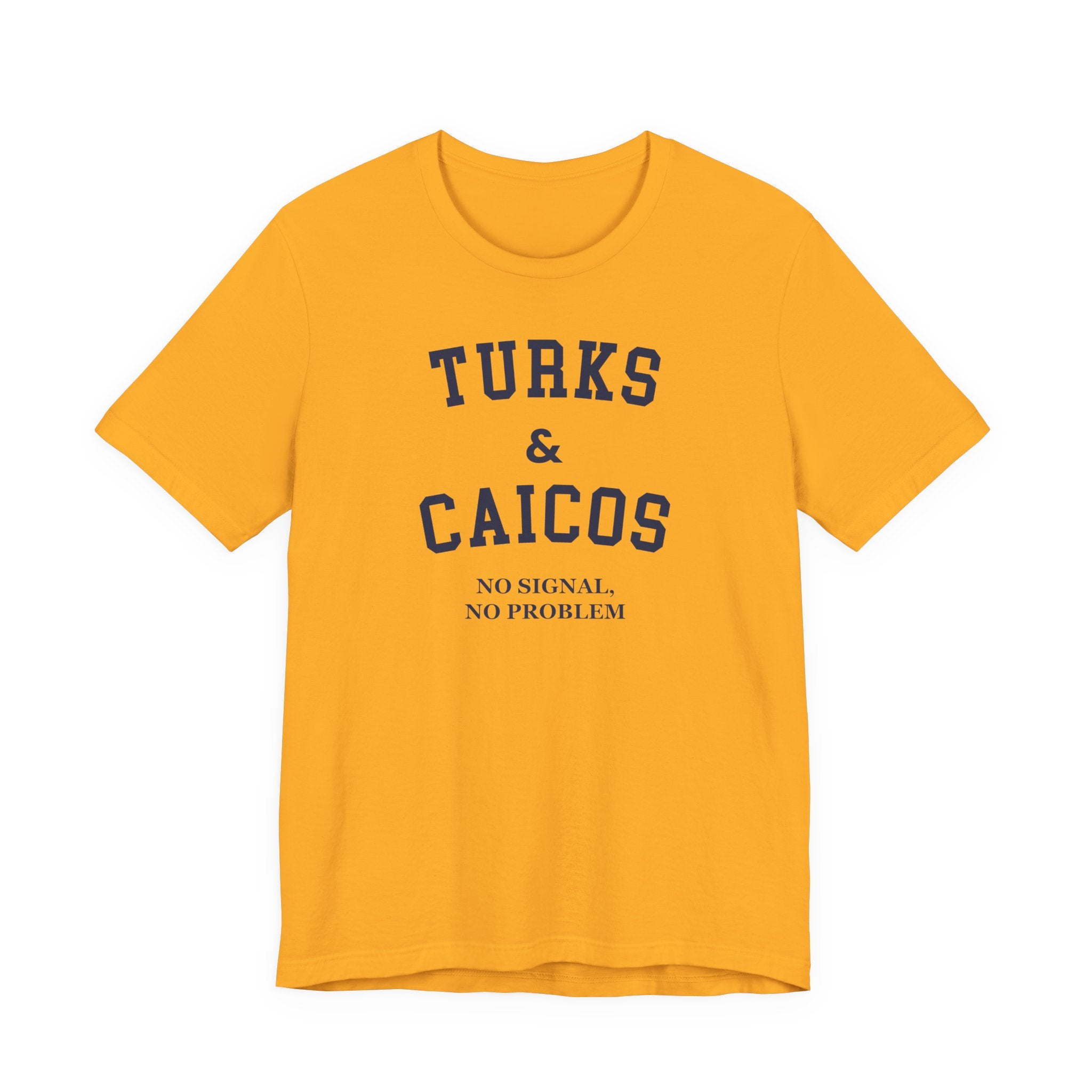 Turks & Caicos Collegiate — 100% Cotton Premium Unisex T-Shirt | BY CHARLES