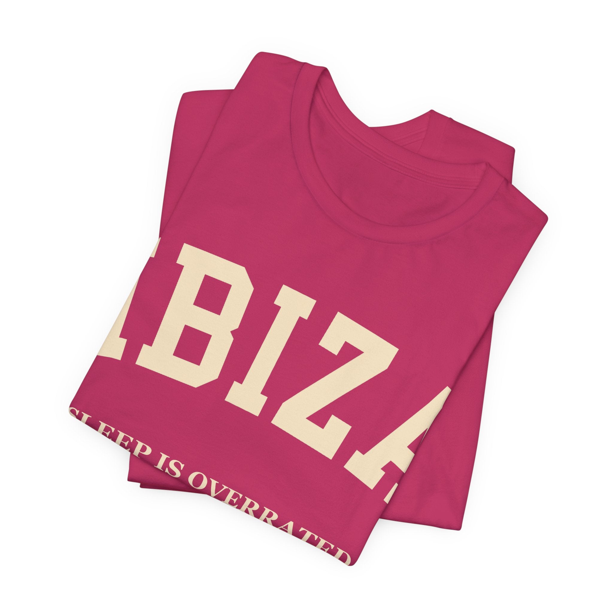 Ibiza Collegiate — 100% Cotton Premium Unisex T-Shirt | BY CHARLES