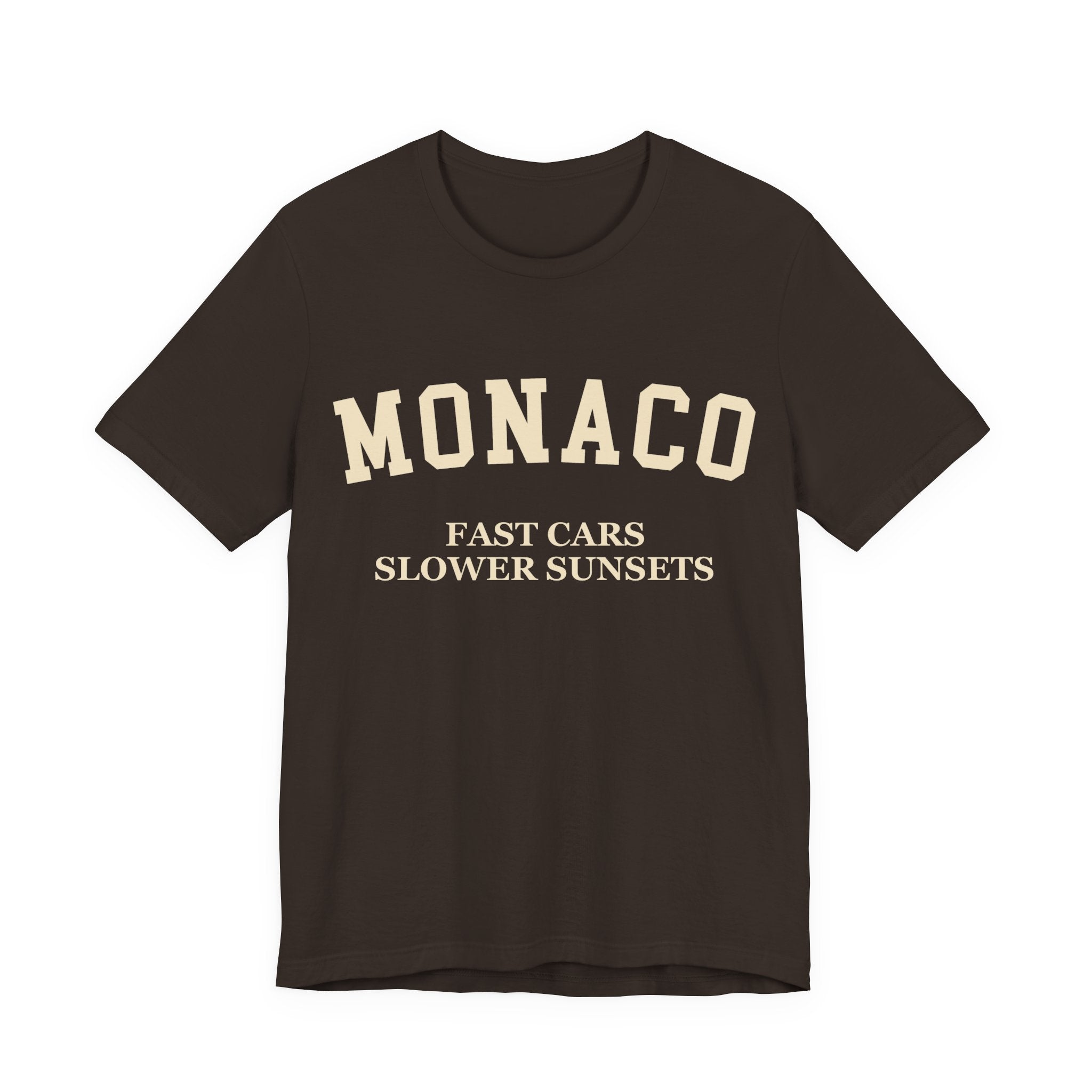 Monaco Collegiate — 100% Cotton Premium Unisex T-Shirt | BY CHARLES