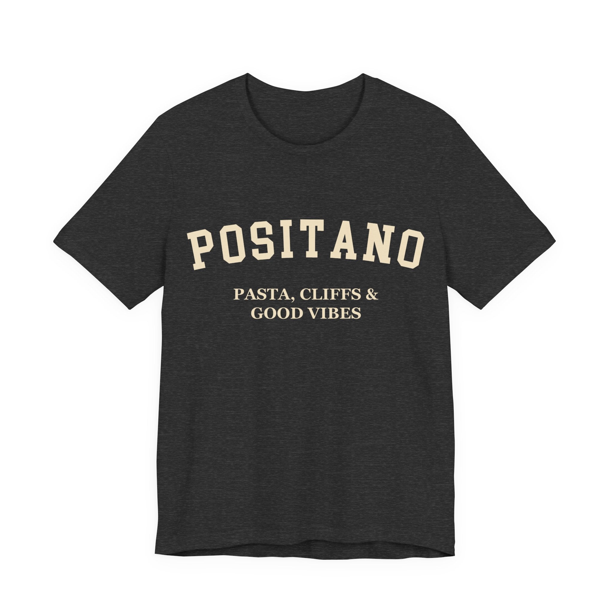 Positano Collegiate — 100% Cotton Premium Unisex T-Shirt | BY CHARLES