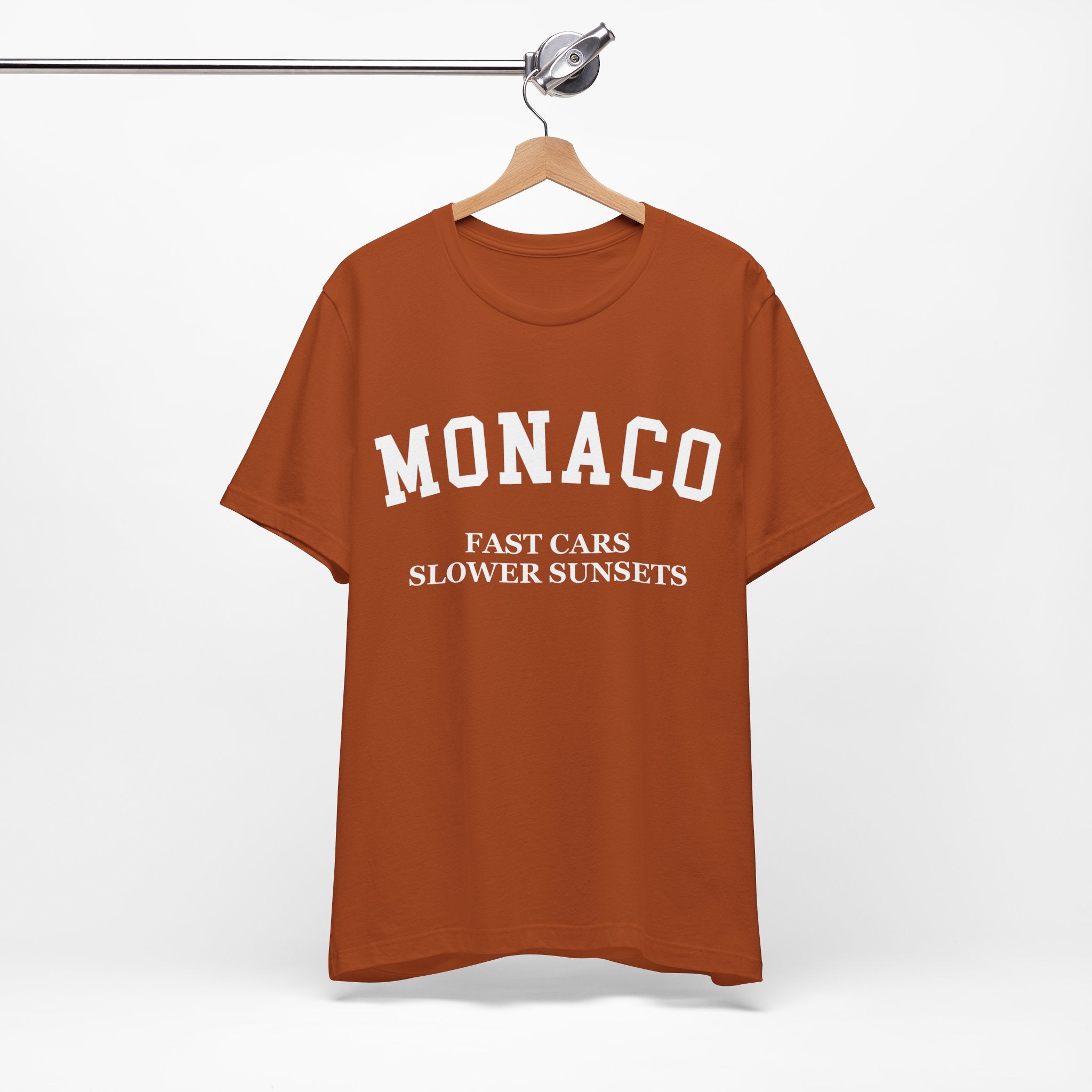 Monaco Collegiate — 100% Cotton Premium Unisex T-Shirt | BY CHARLES