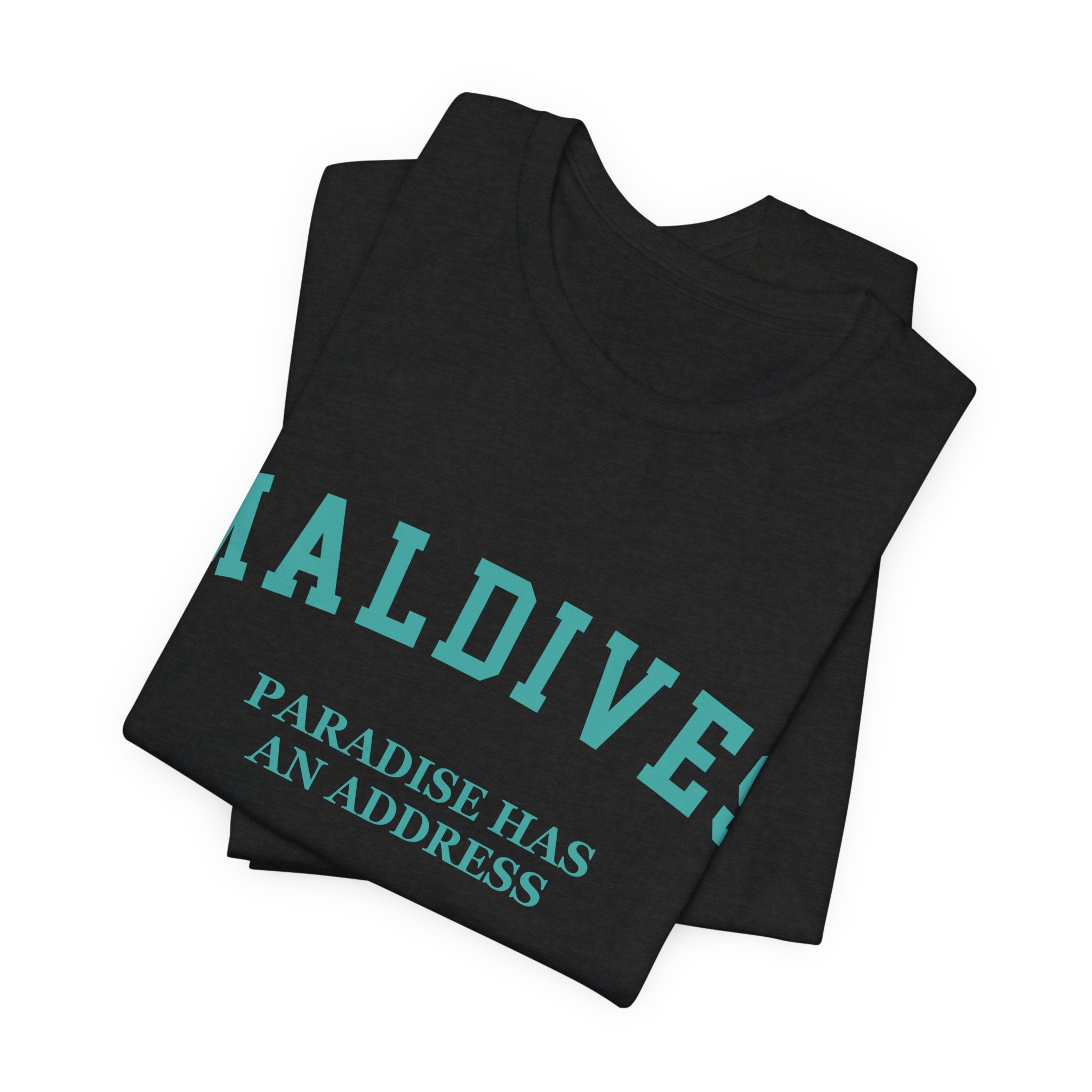 Maldives Collegiate — 100% Cotton Premium Unisex T-Shirt | BY CHARLES