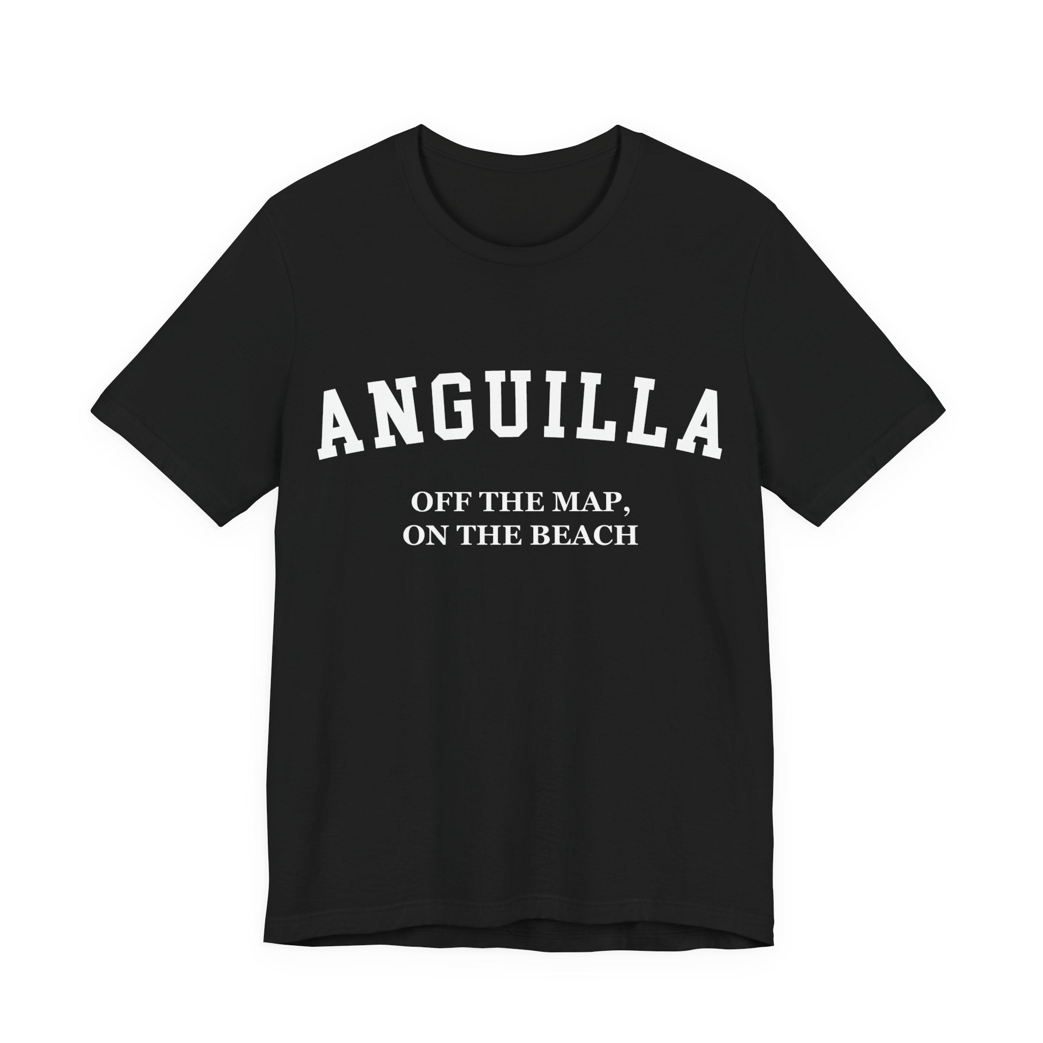 Anguilla Collegiate — 100% Cotton Premium Unisex T-Shirt | BY CHARLES