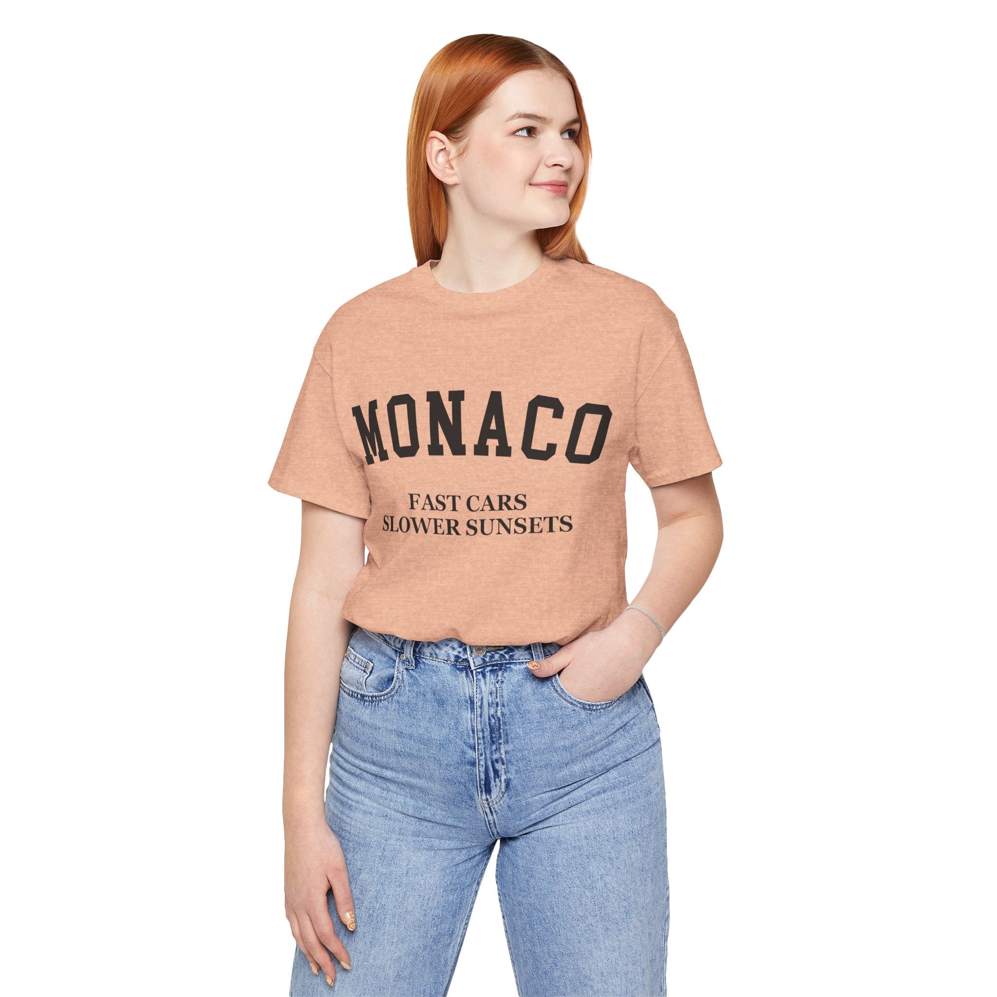 Monaco Collegiate — 100% Cotton Premium Unisex T-Shirt | BY CHARLES